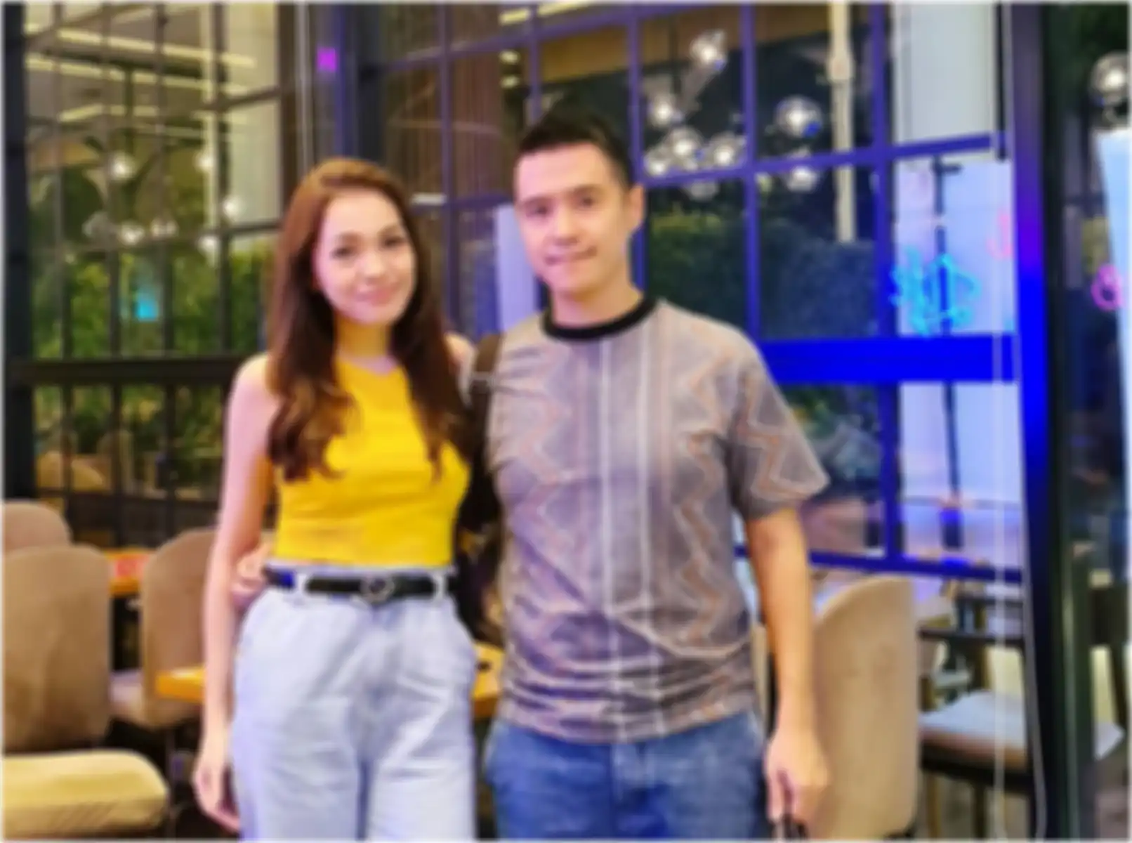 Maya Septha dan suami 