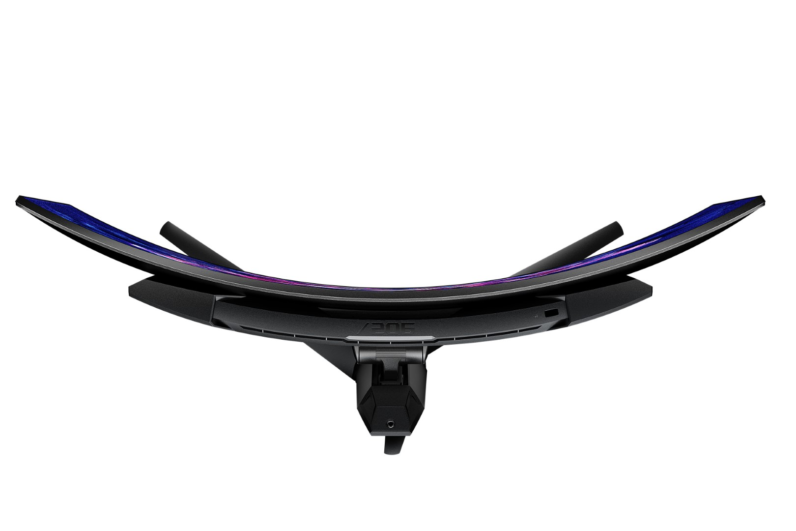 ASUS menambahkan sistem heatsink yang efisien di belakang ROG Swift OLED PG34WCDM