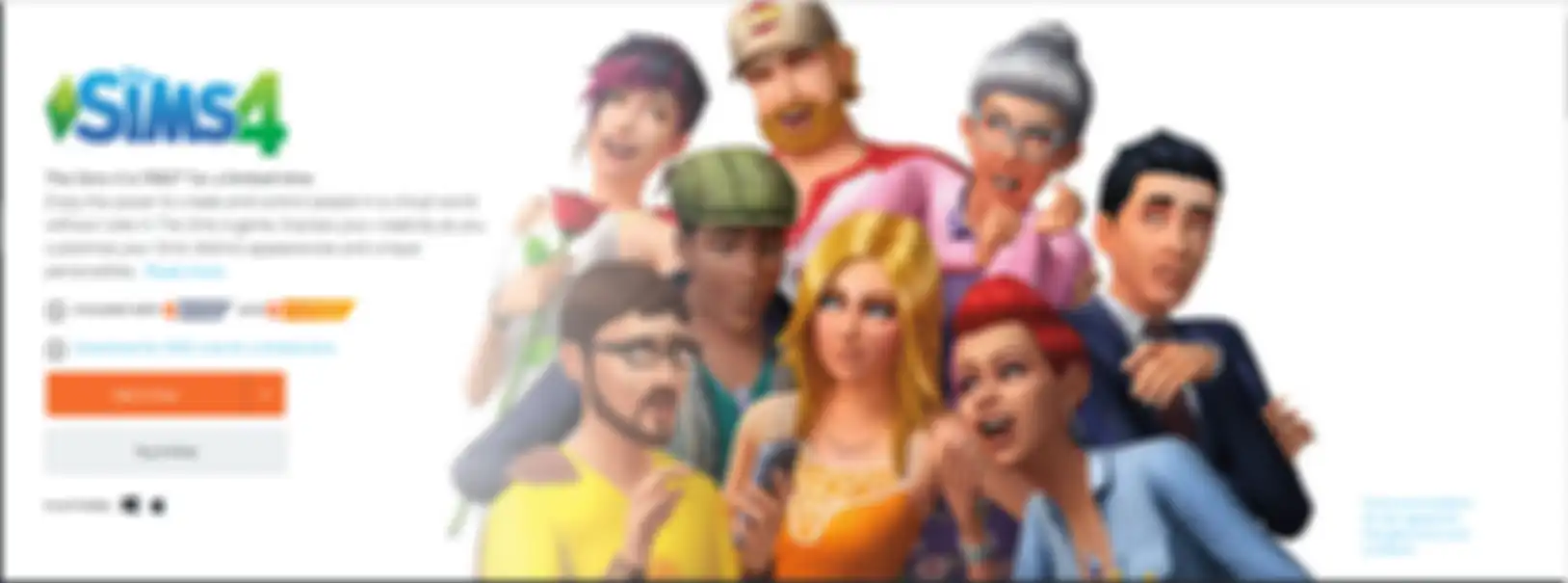 The Sims 4 di Origin.com