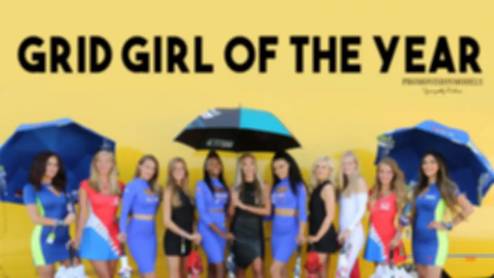 Umbrella girl atau grid girl sedih karena tidak bisa datang ke MotoGP Qatar
