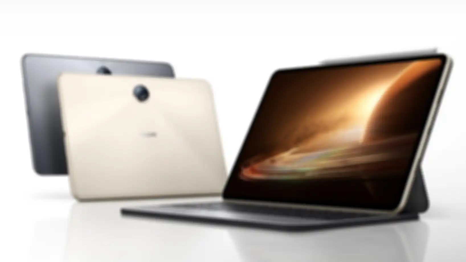 Varian warna dan tampilan OPPO Pad 2.