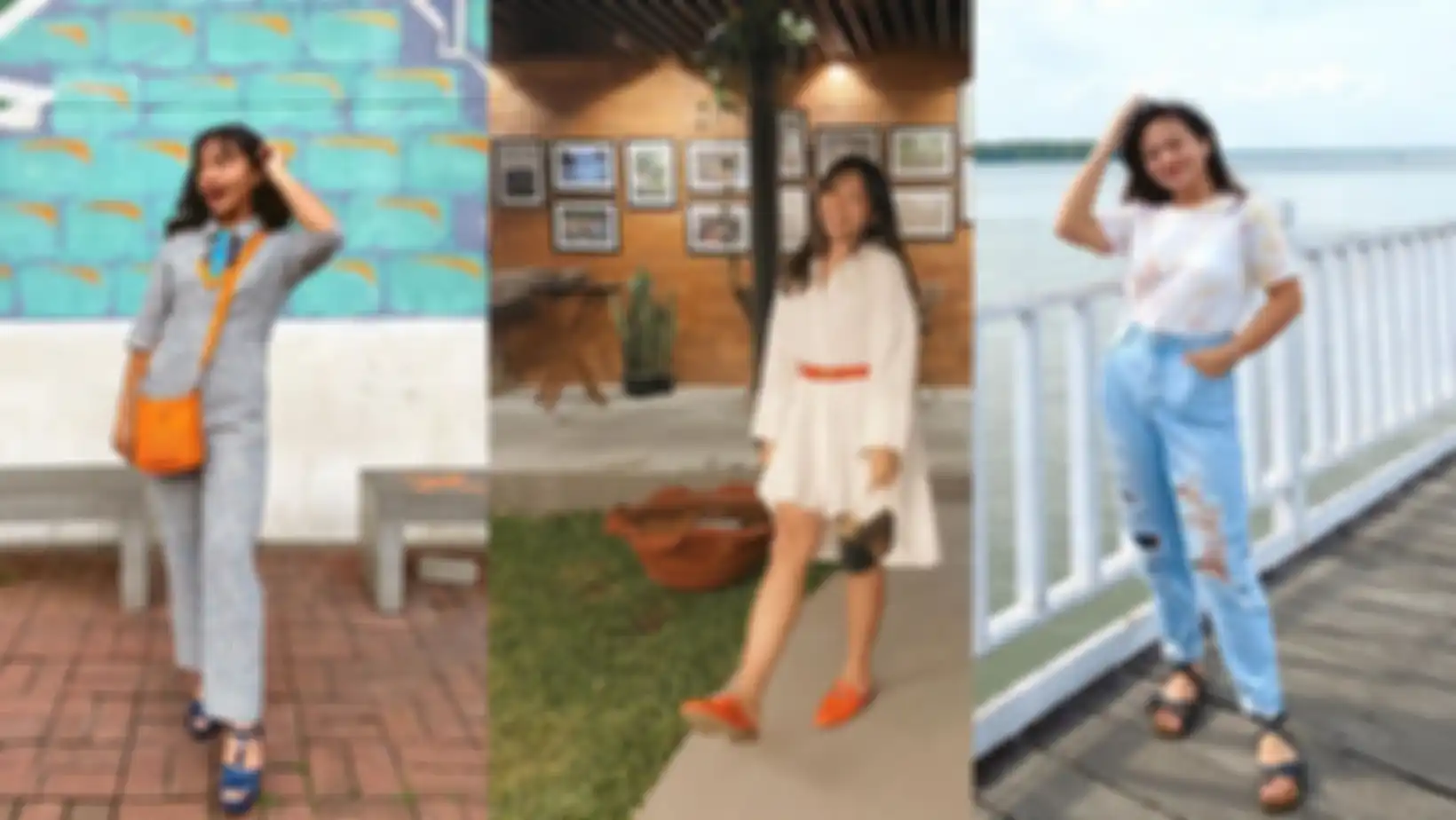 Gaya OOTD Amel Carla