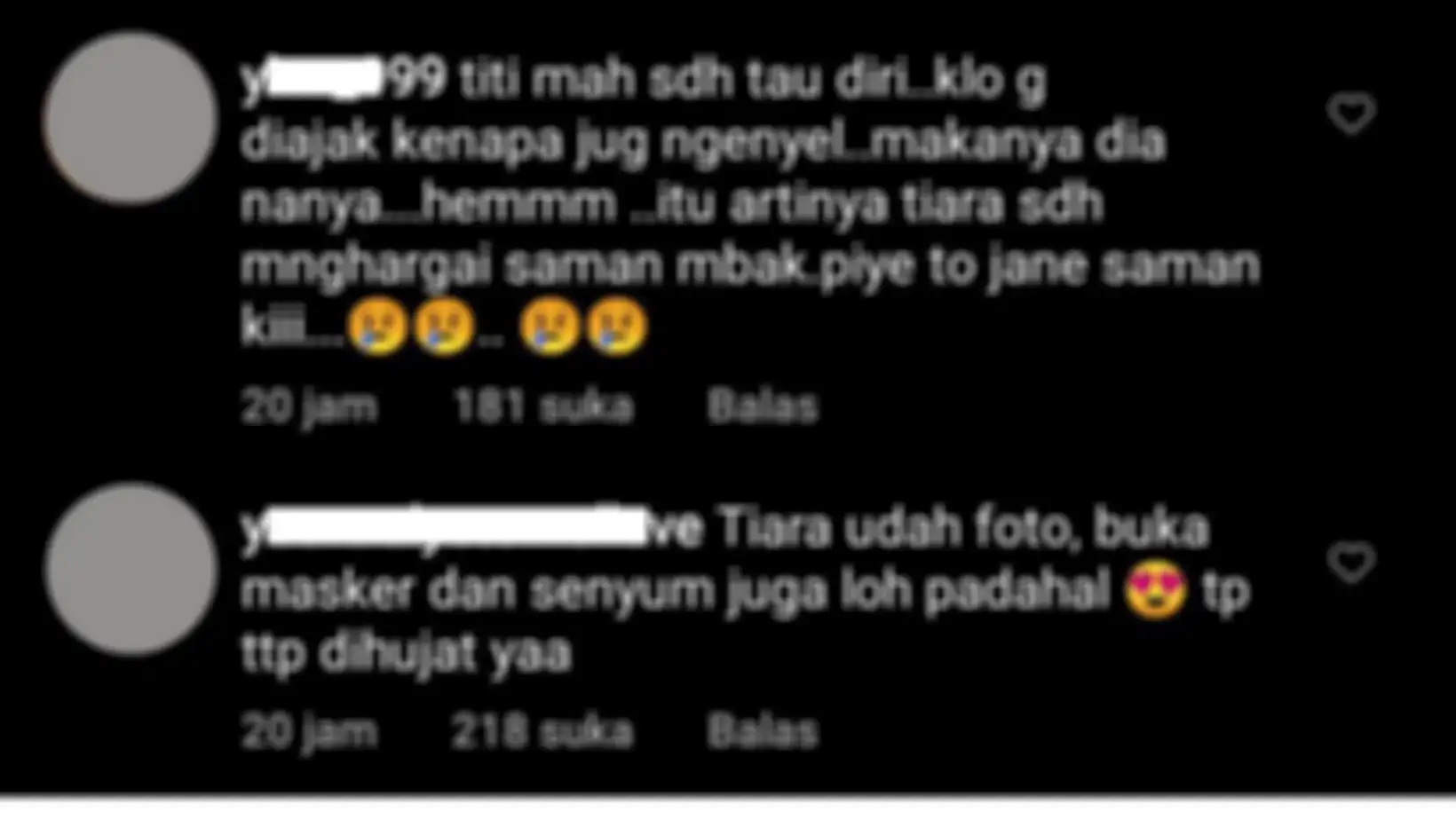 Komentar netizen