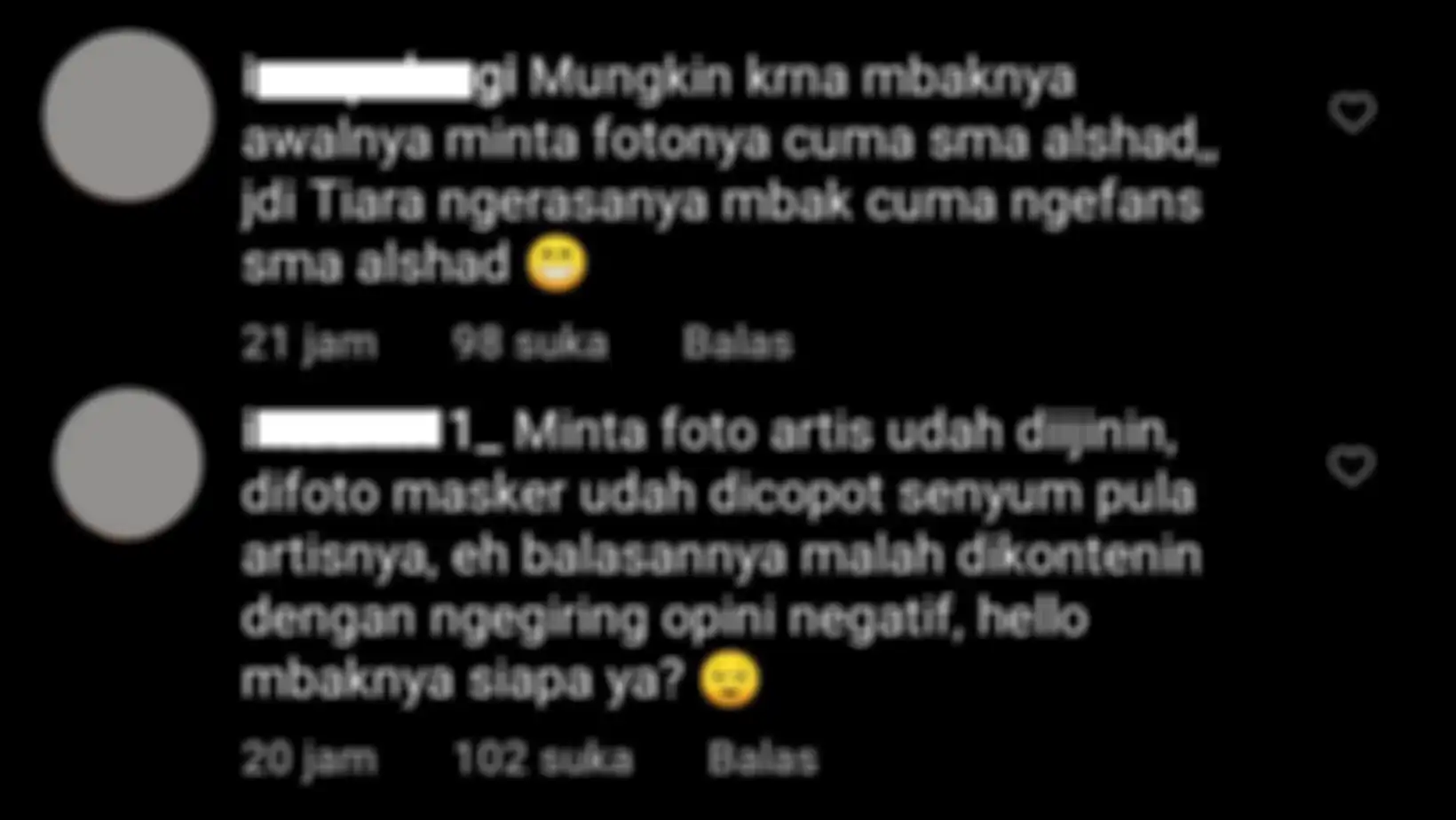 komentar netizen