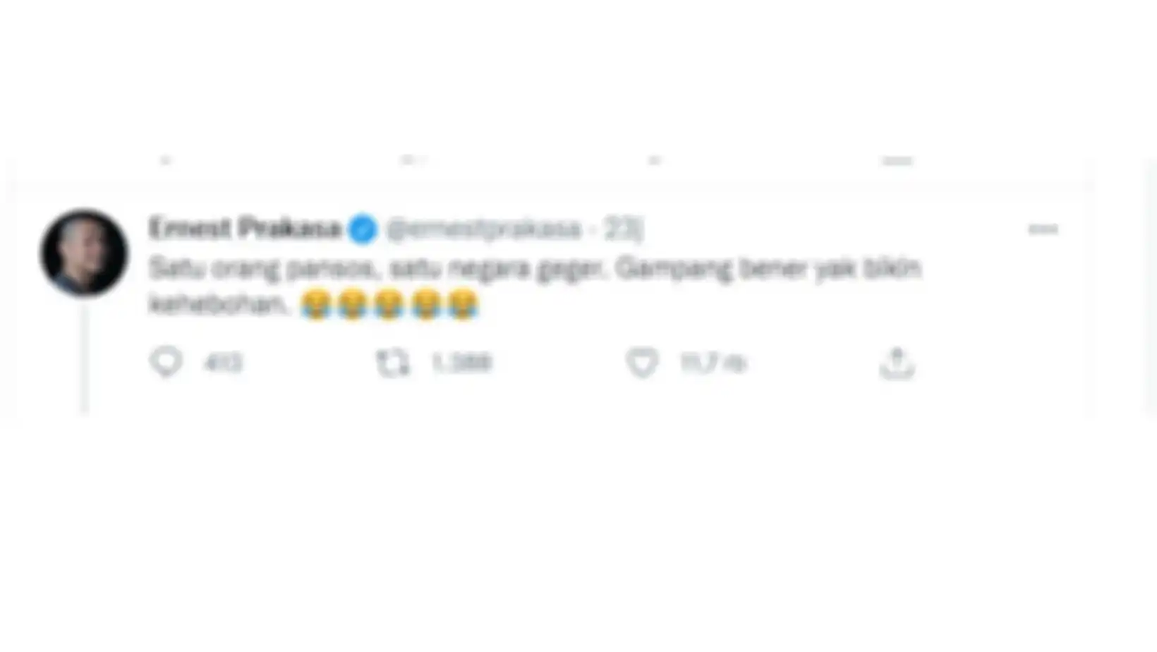 cuitan Ernest Prakasa