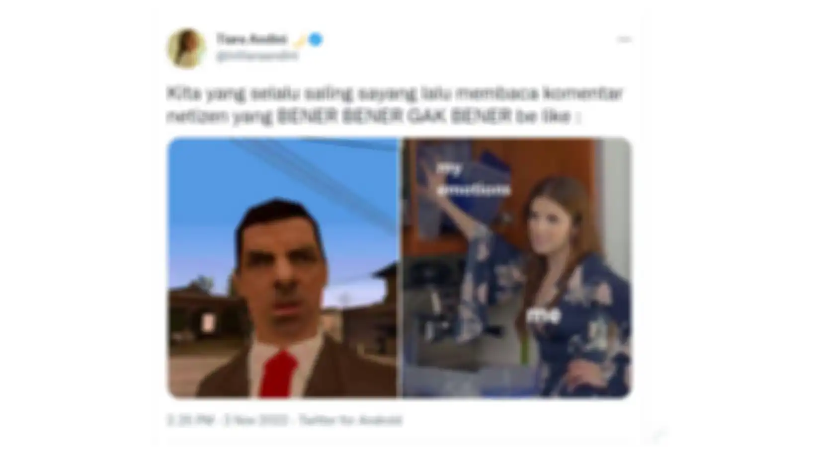 Klarifikasi Tiara Andin
