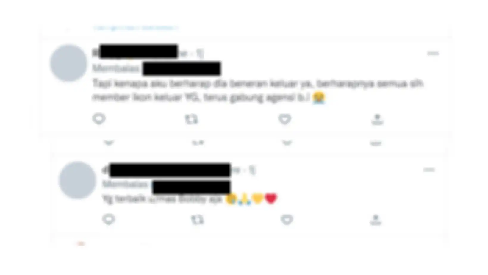 dukungan netizen untuk Bobby iKON