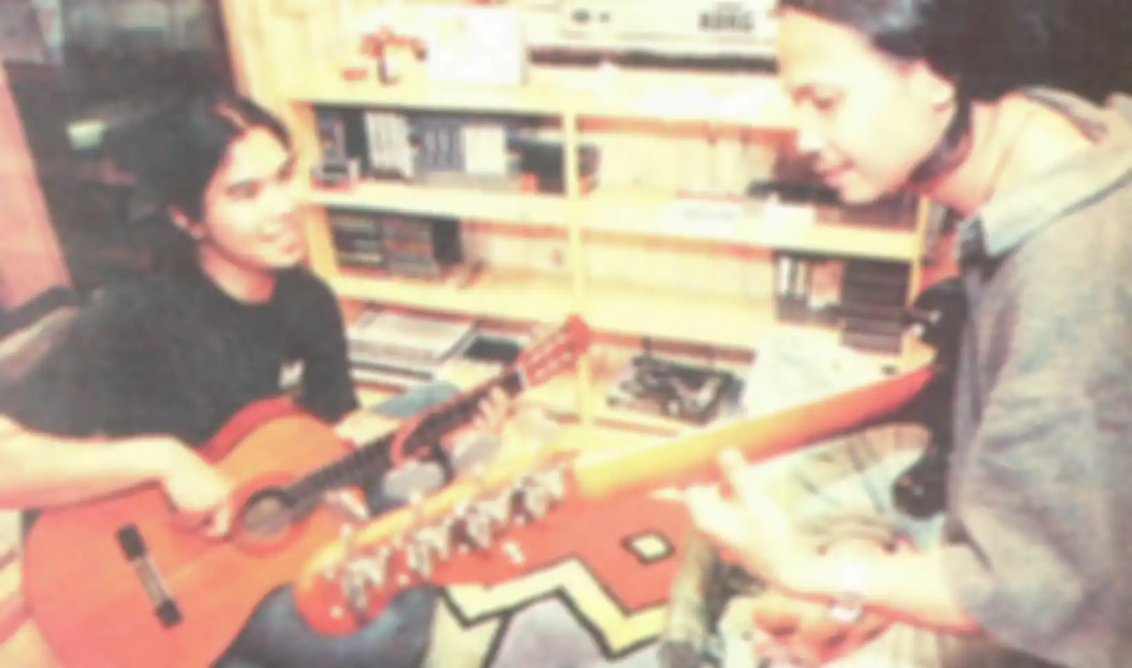Ahmad Band saat latihan.
