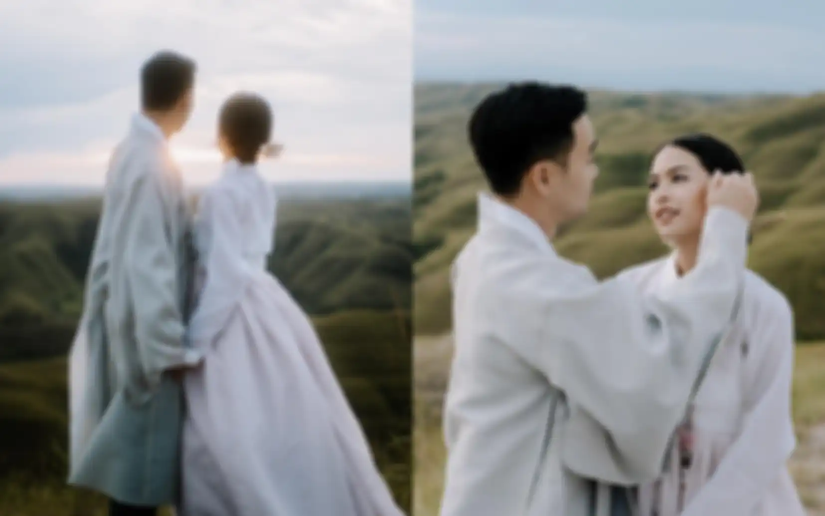 Tak Kalah Curi Perhatian, Foto Pre Wedding Maudy Ayunda dan Jesse Choi Berbalut Hanbok, Bak Drama Korea Genre Saeguk Romantis!