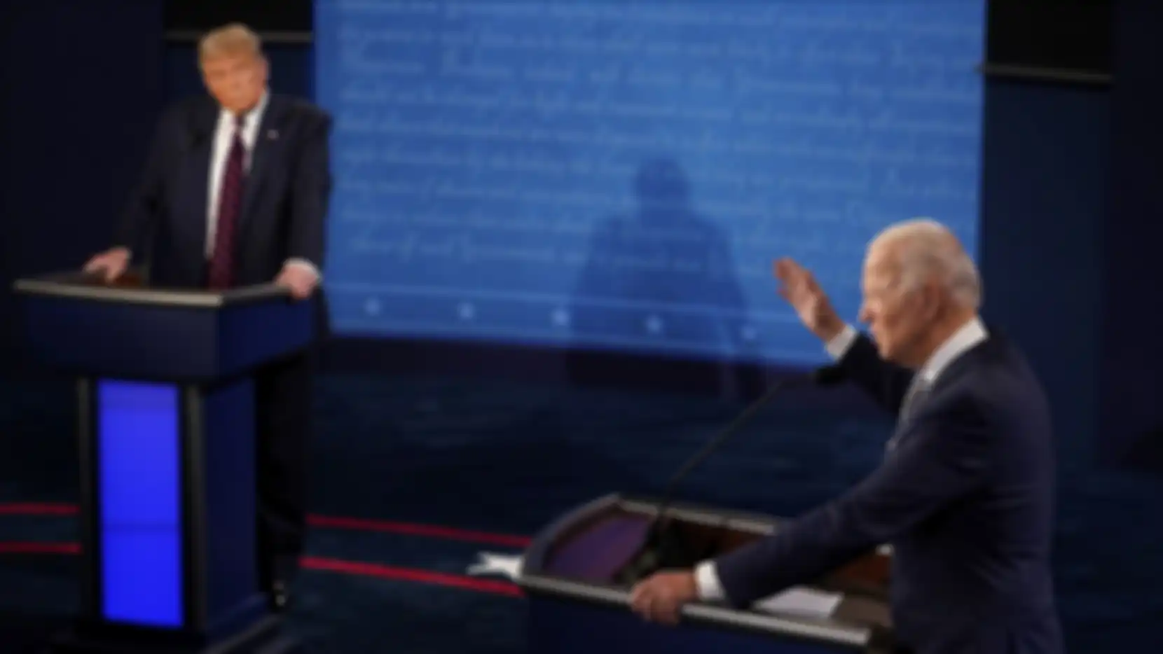 Debat calon presiden Amerika Serikat (AS) Donald Trump melawan Joe Biden