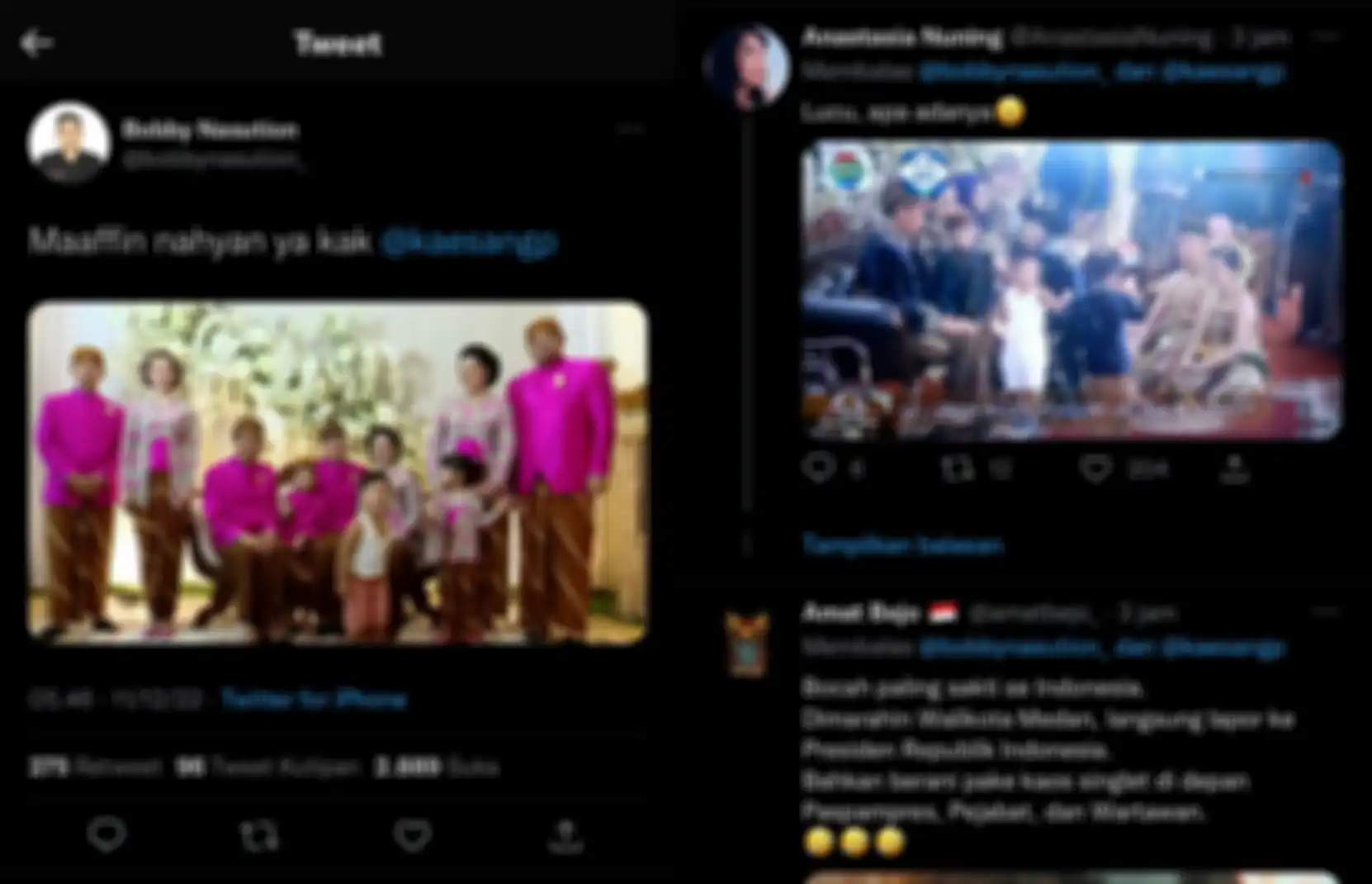 Unggahan Bobby Nasution, suami Kahiyang Ayu 