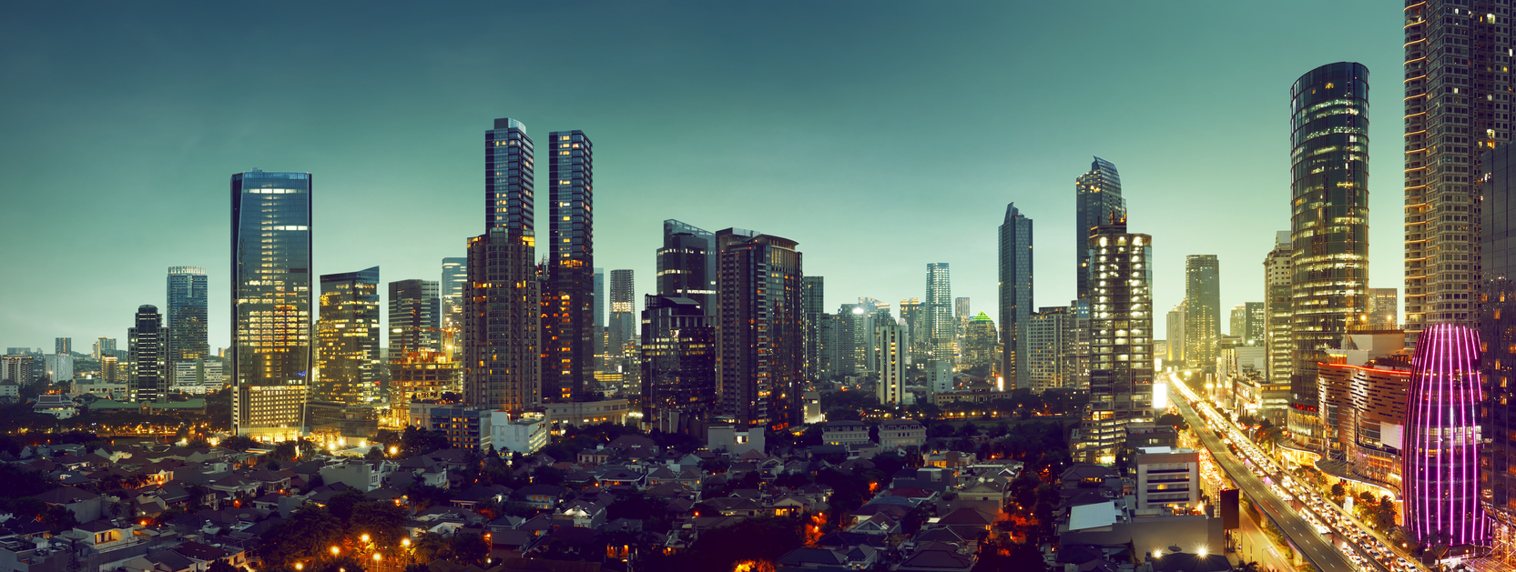 Jakarta di Malam Hari