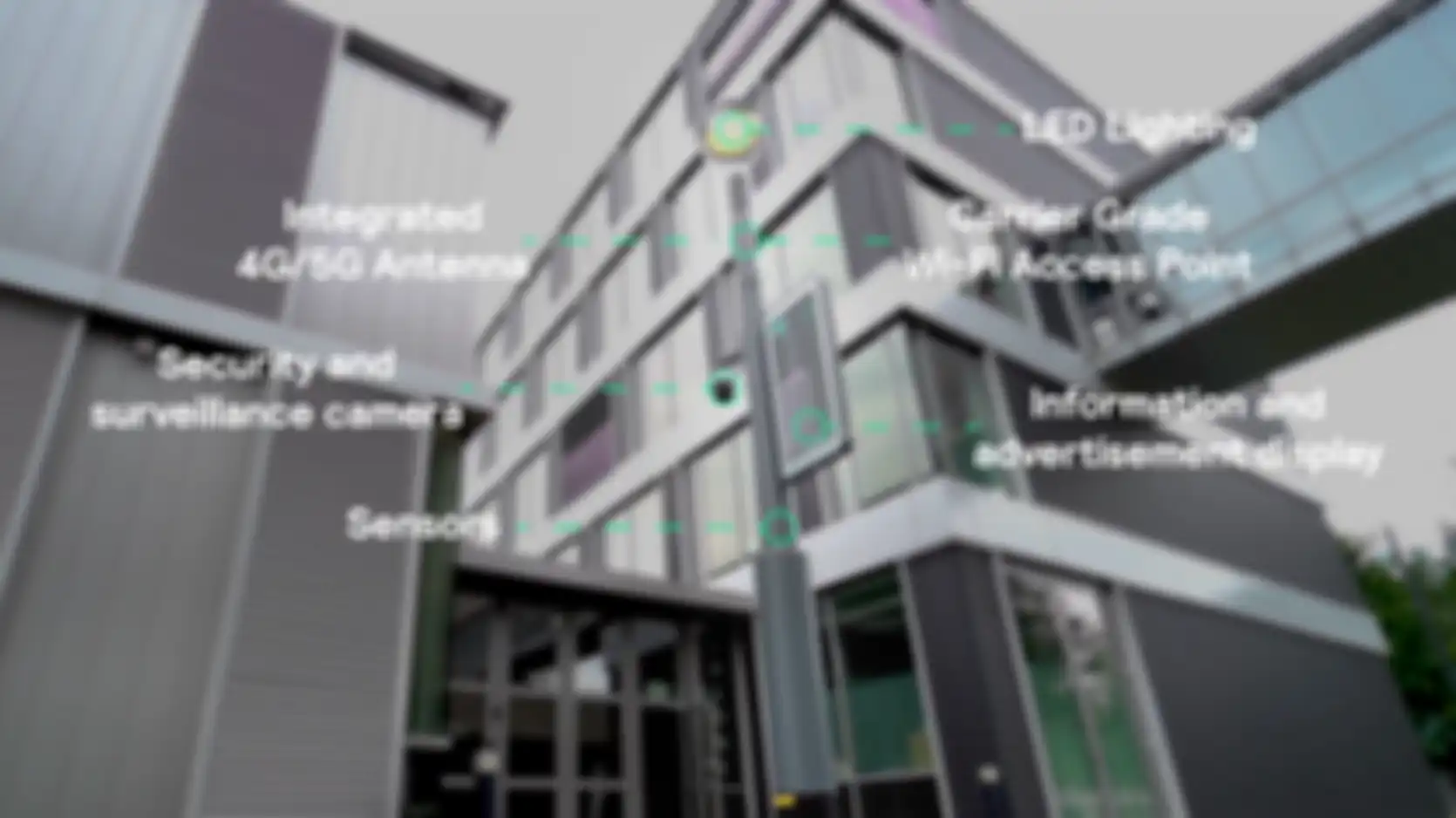 Inovasi Signify pada tiang pintar BrightSites ini menawarkan berbagai solusi all-in-one berkonsep IoT (Internet of Things).