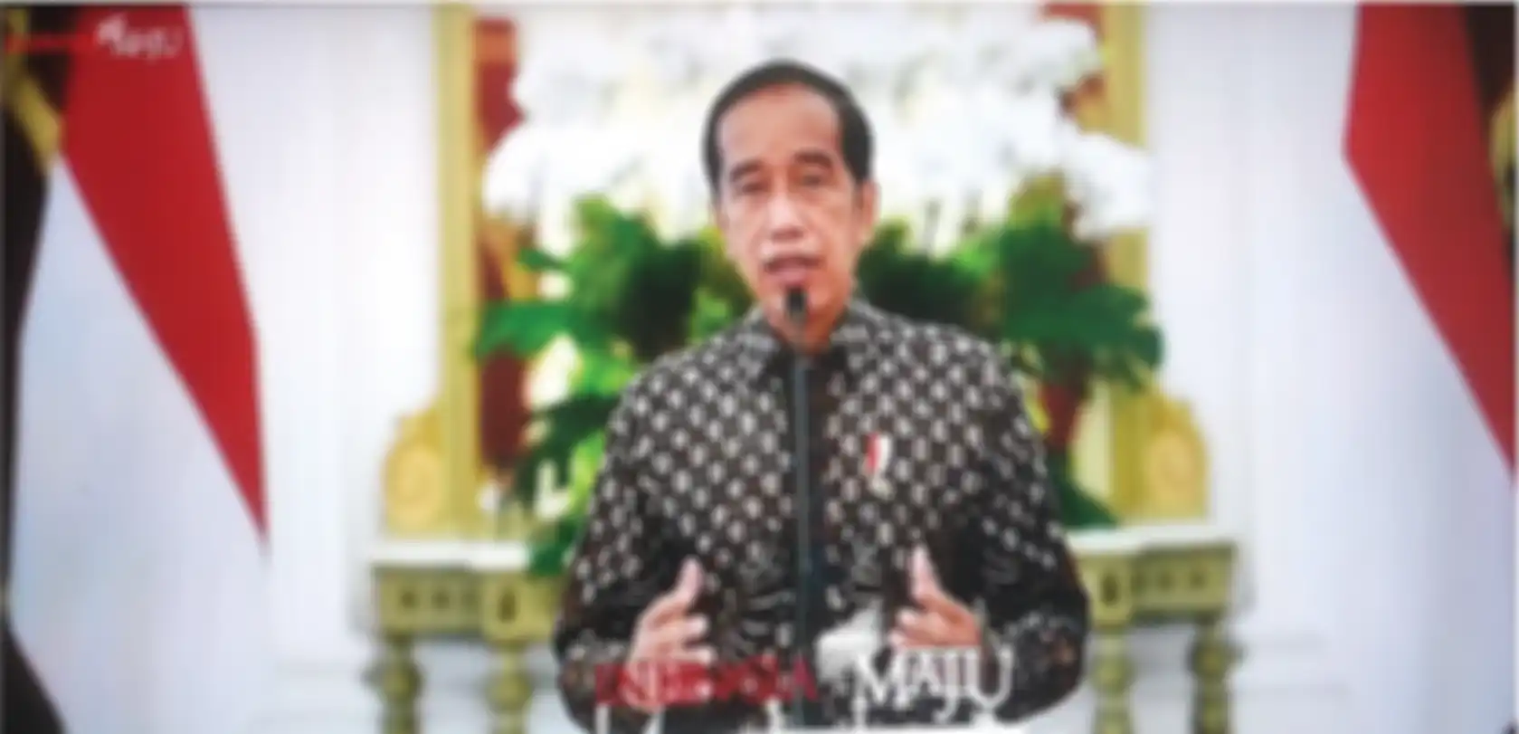 Presiden Joko Widodo resmi membuka Trade Expo Indonesia ke-36 Digital Edition (TEI-DE) dengan tema Reviving Global Trade