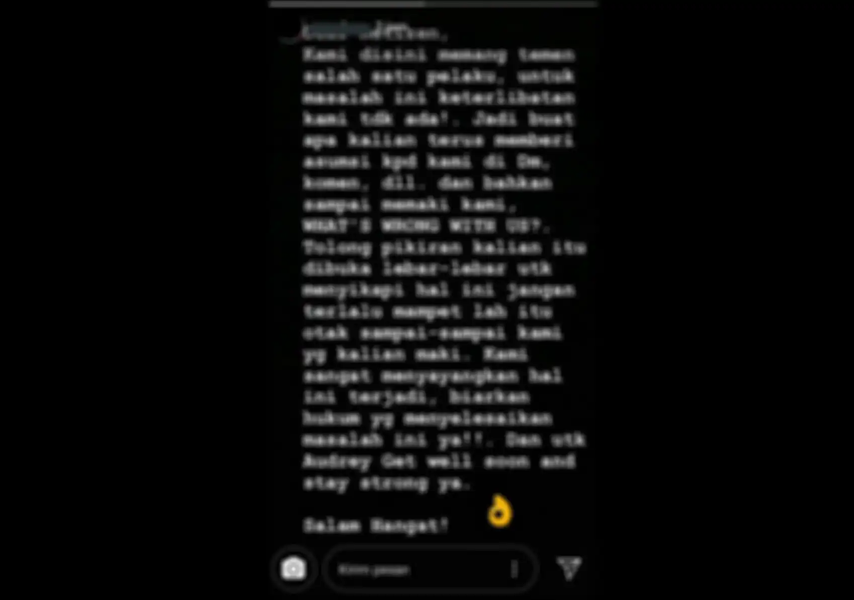 Teman pelaku pengeroyokan Audrey ikut diserang netizen meskipun nggak ikut terlibat dalam kasus