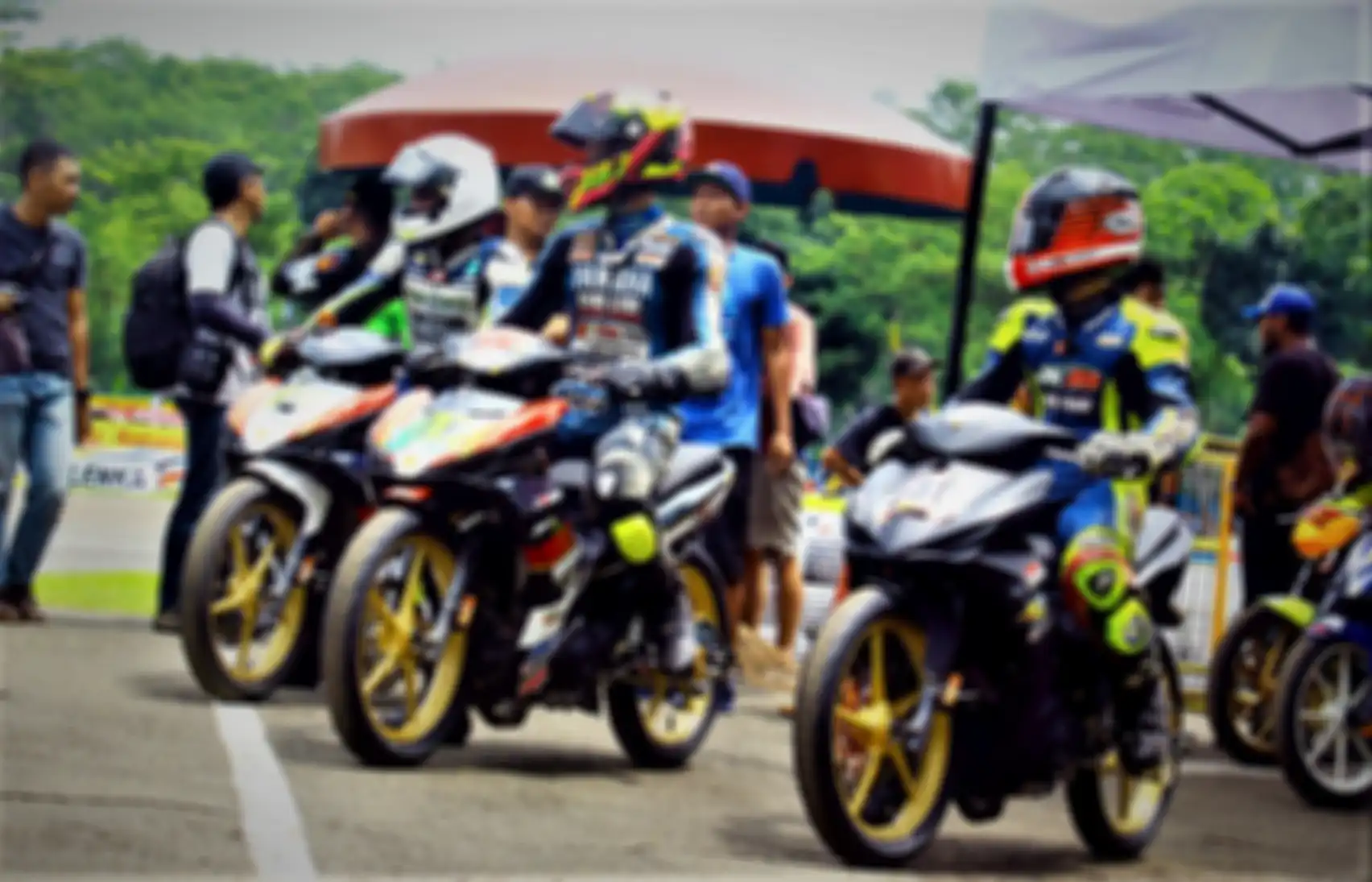 Velg RCB model SP 522 sudah gak asing dalam event balap drag
