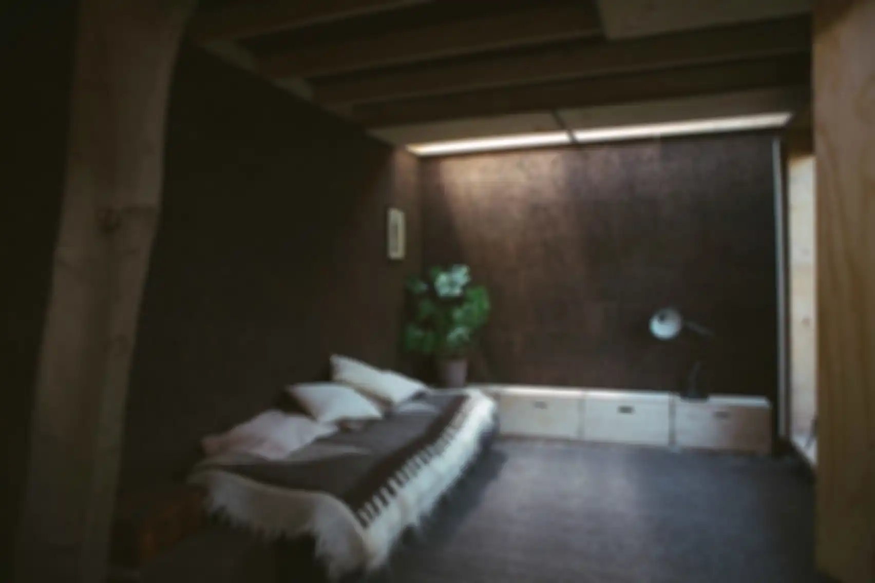 Bangunan dari gabus karya Bark Studio di London