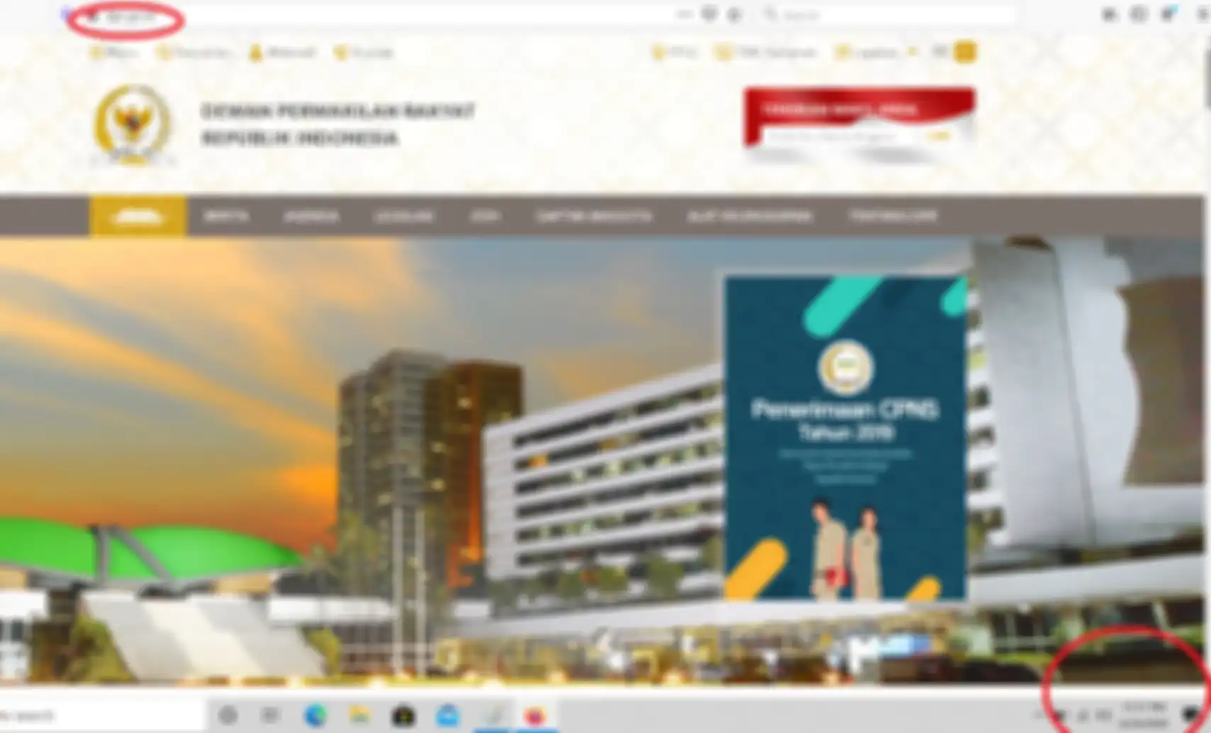 Situs dpr.go.id yang sudah bisa diakses pada hari Rabu (24/6) pada pukul 23.17 WIB.