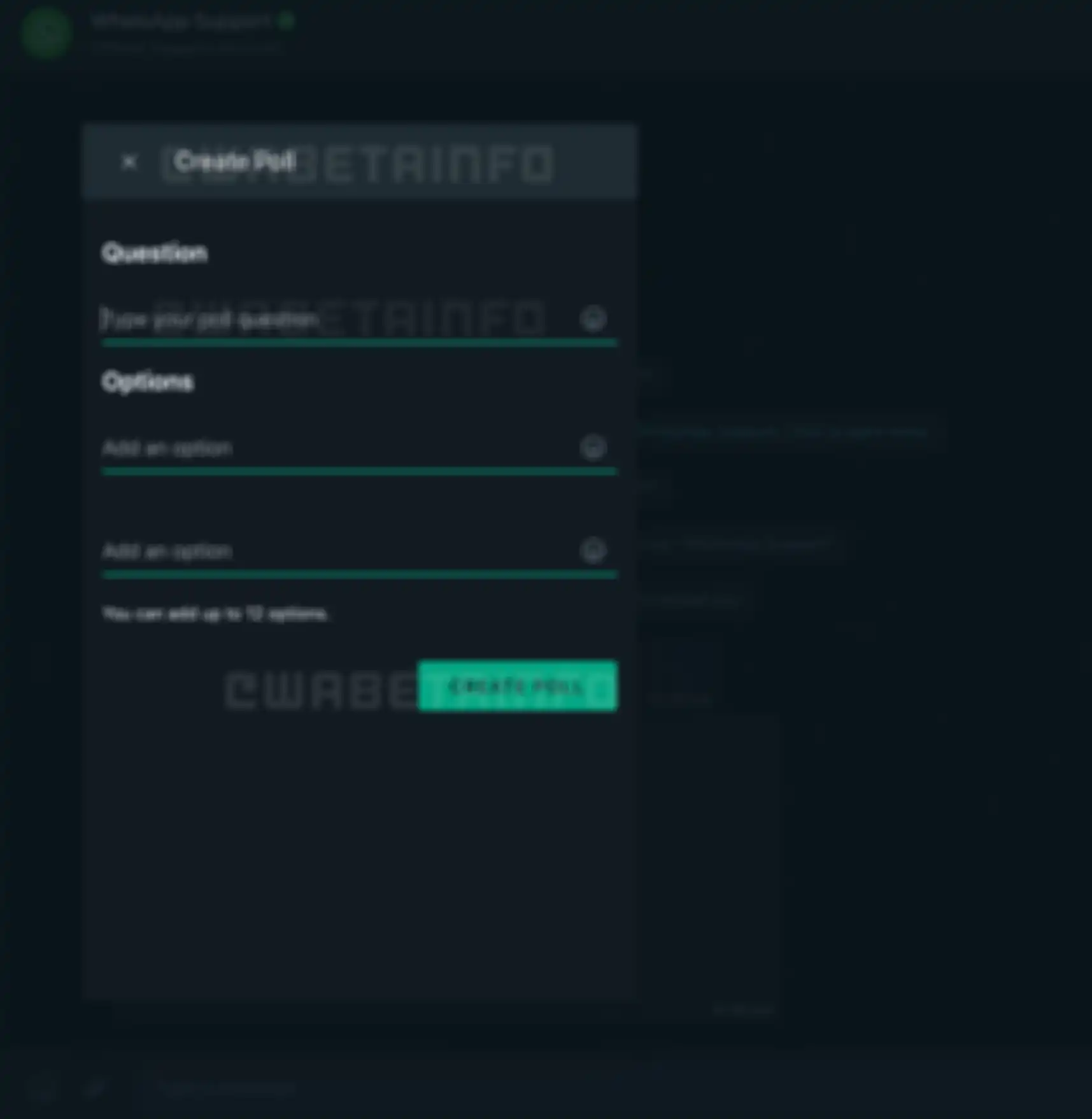 Fitur Polling di grup WhatsApp Desktop