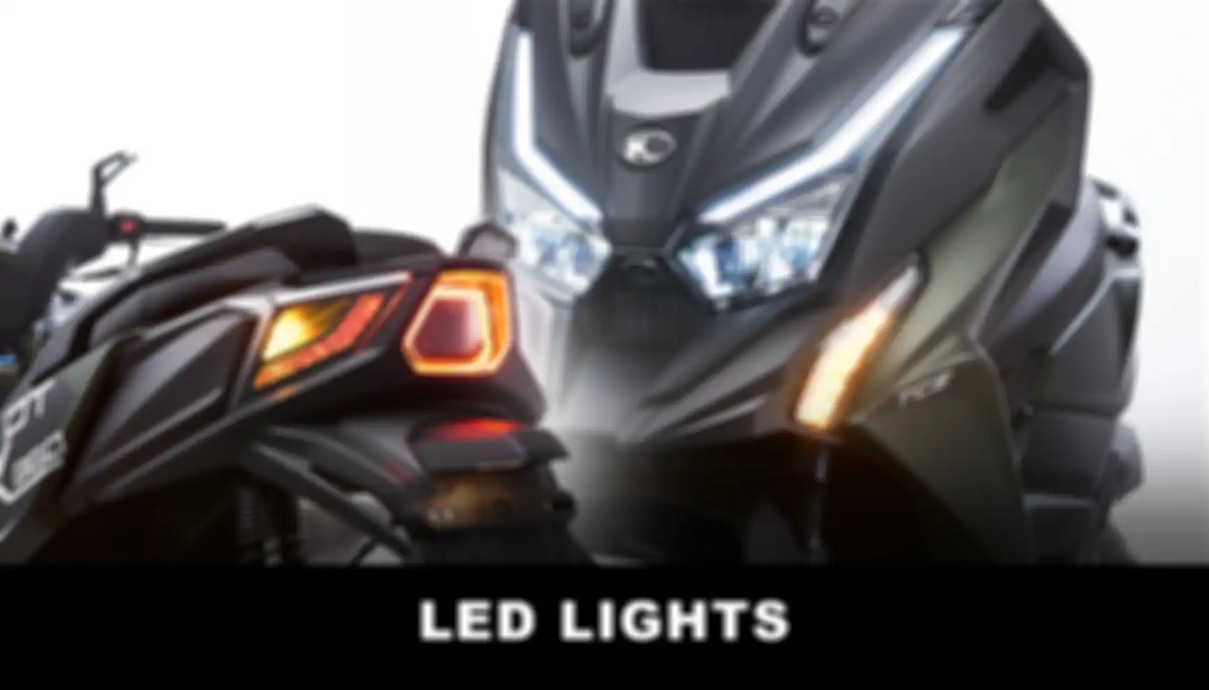 Unit pencahayaan Kymco DT X360 2022 sudah LED.