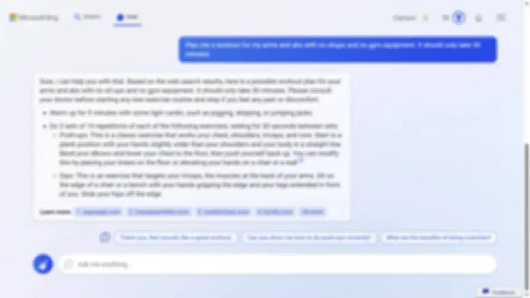 ChatBot Microsoft Bing