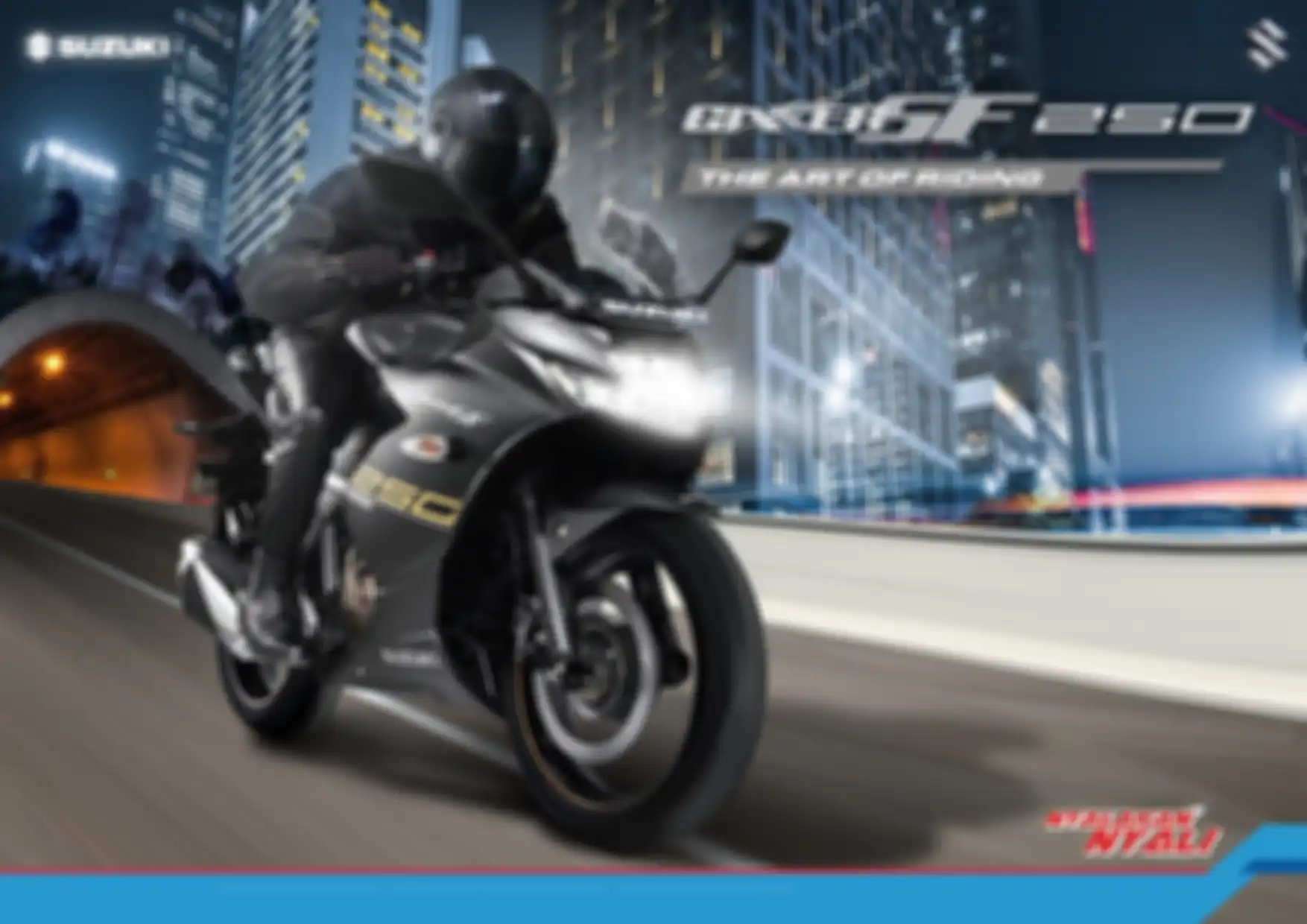 Pilihan warna Suzuki Gixxer SF 250