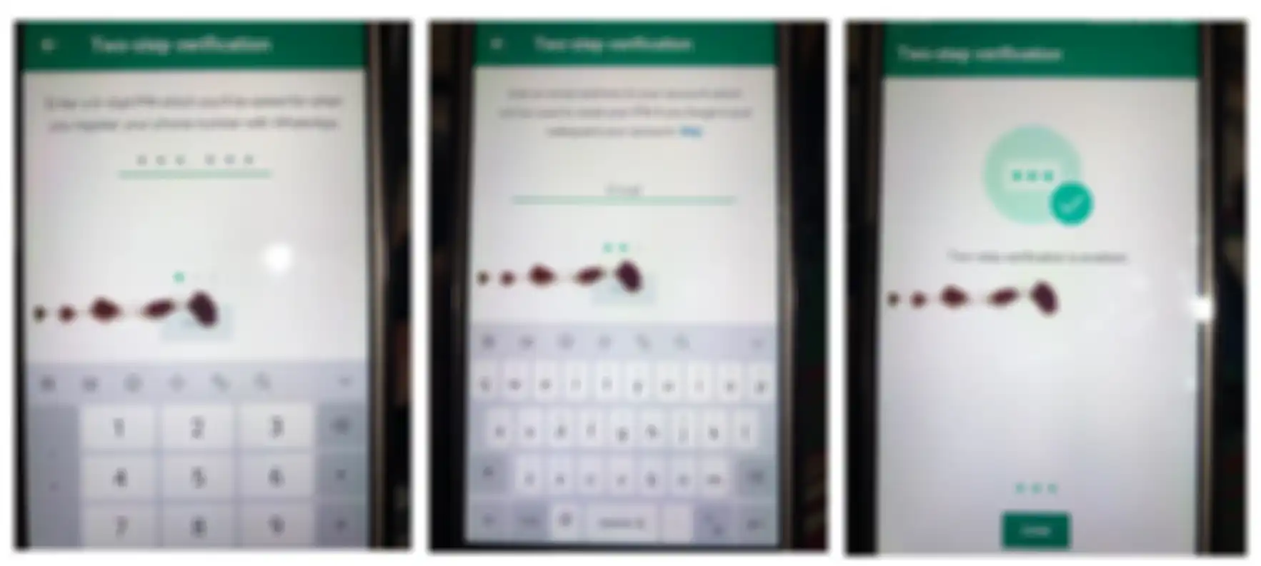 Masukan PIN dan email untuk two-factor verification