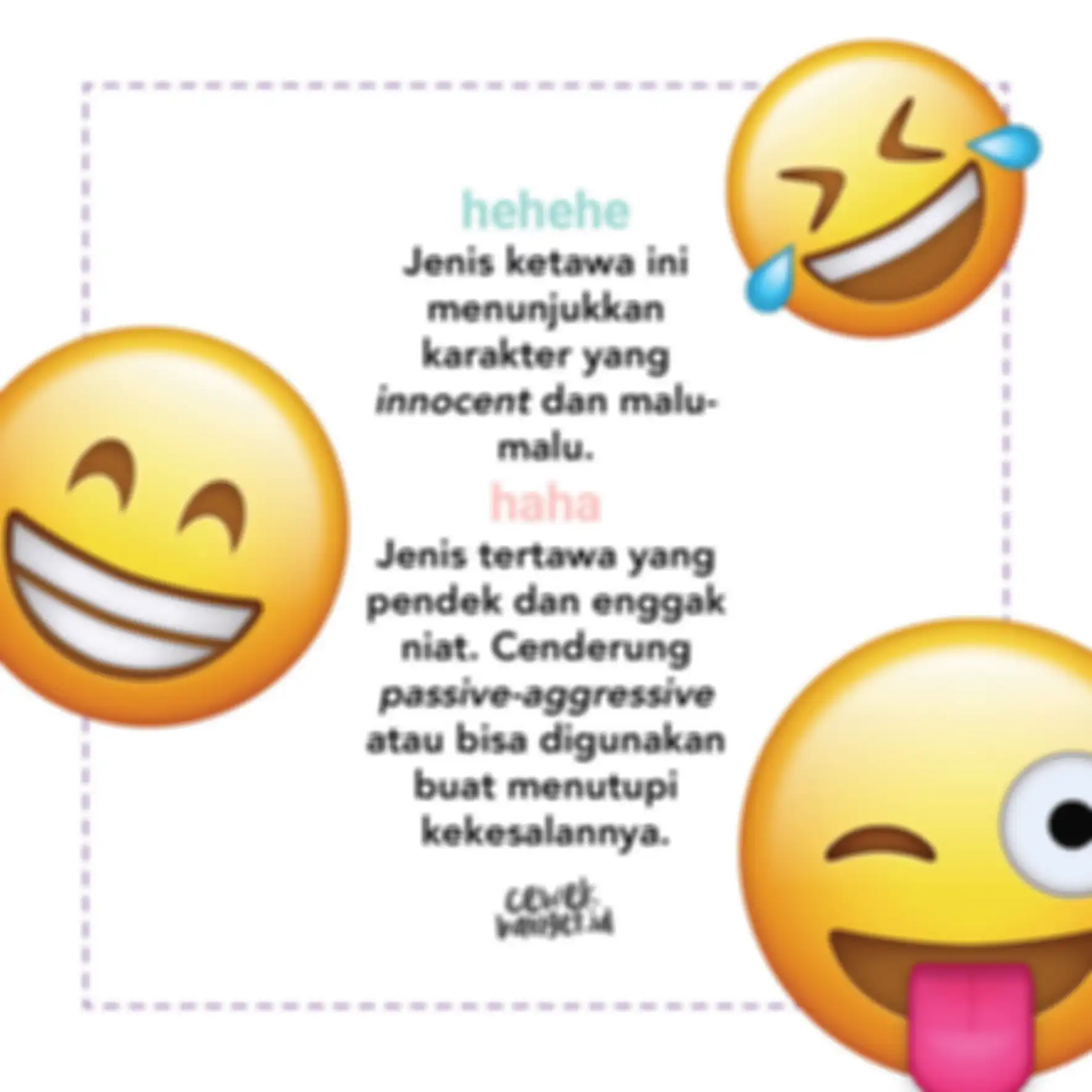 jenis ketawa 