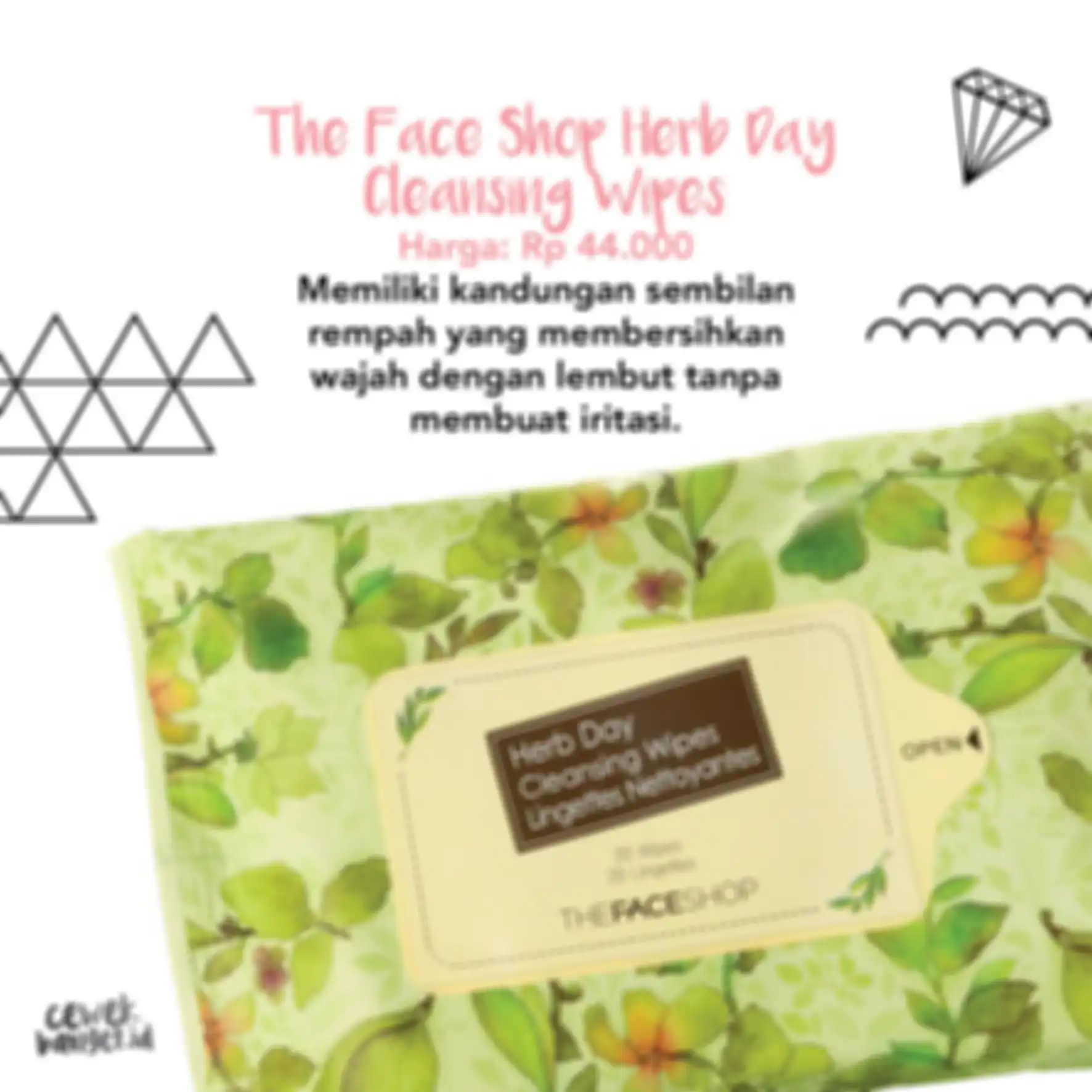 The Face Shop Cleansing Wipes