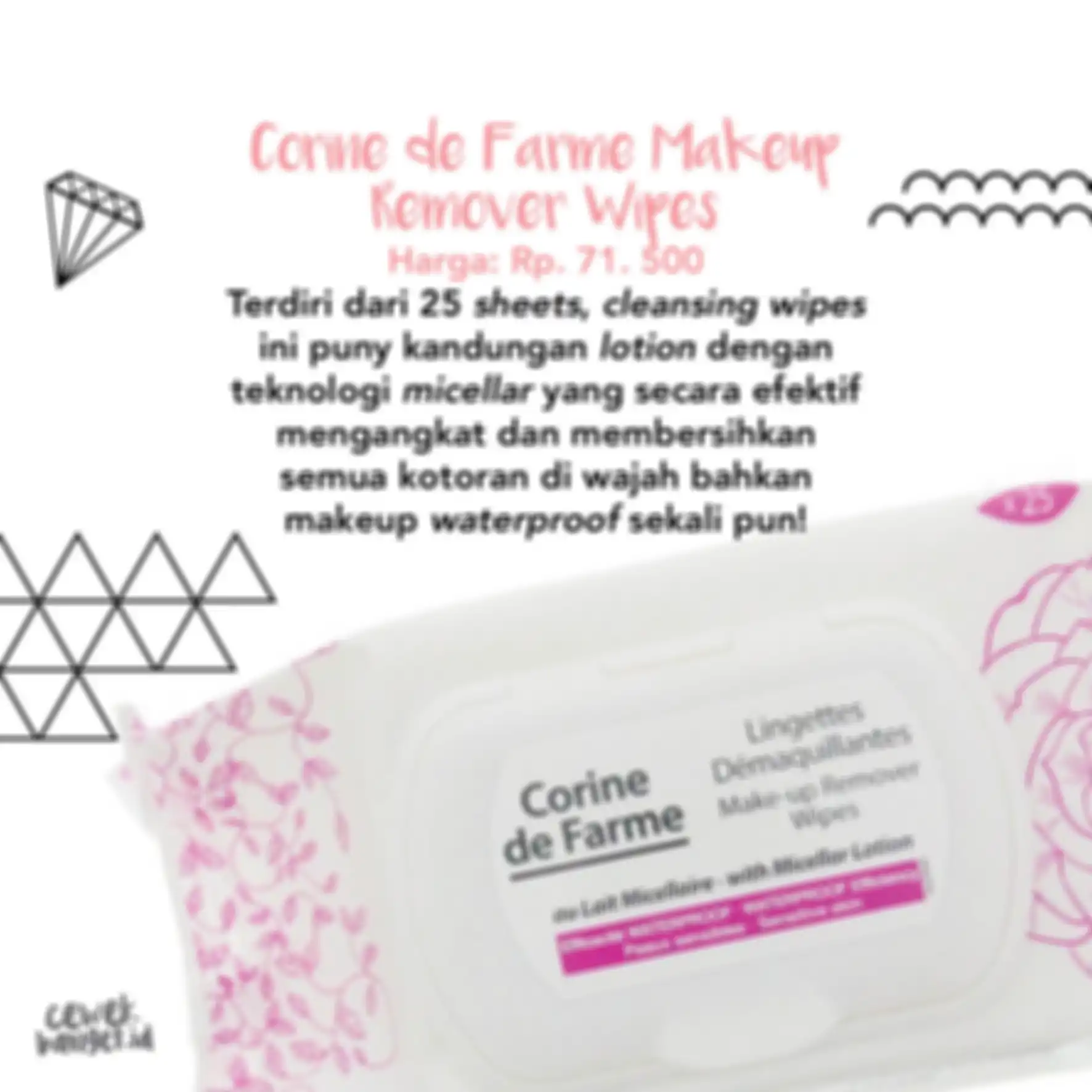 Corine de Farme Makeup Remover