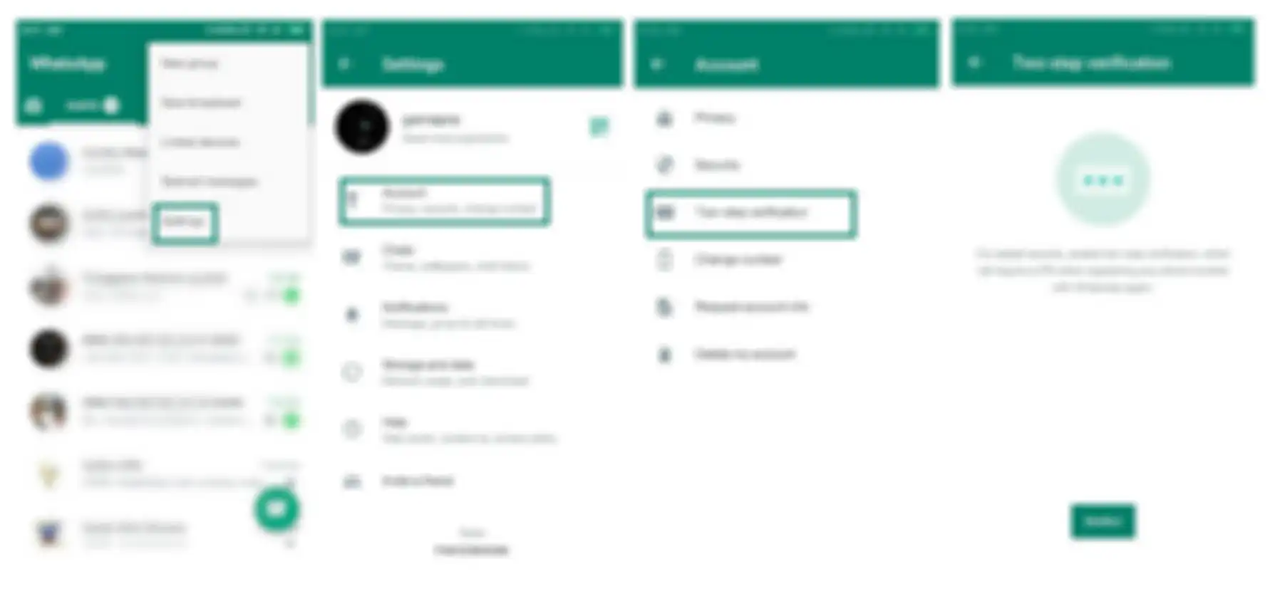 Cara aktifkan two-factor verification