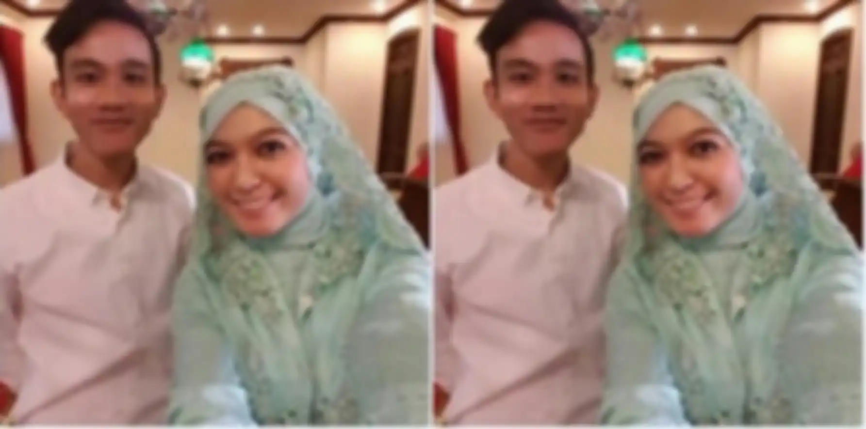 Selvi Ananda tampil berhijab.