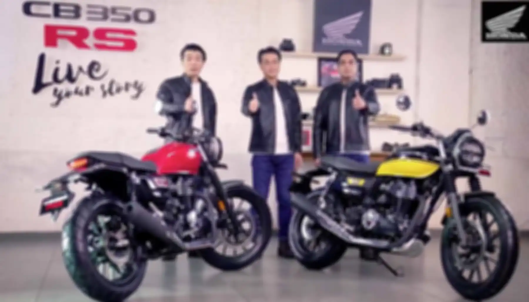 Motor baru Honda CB350 RS meluncur di India, Selasa (16/2/2021).
