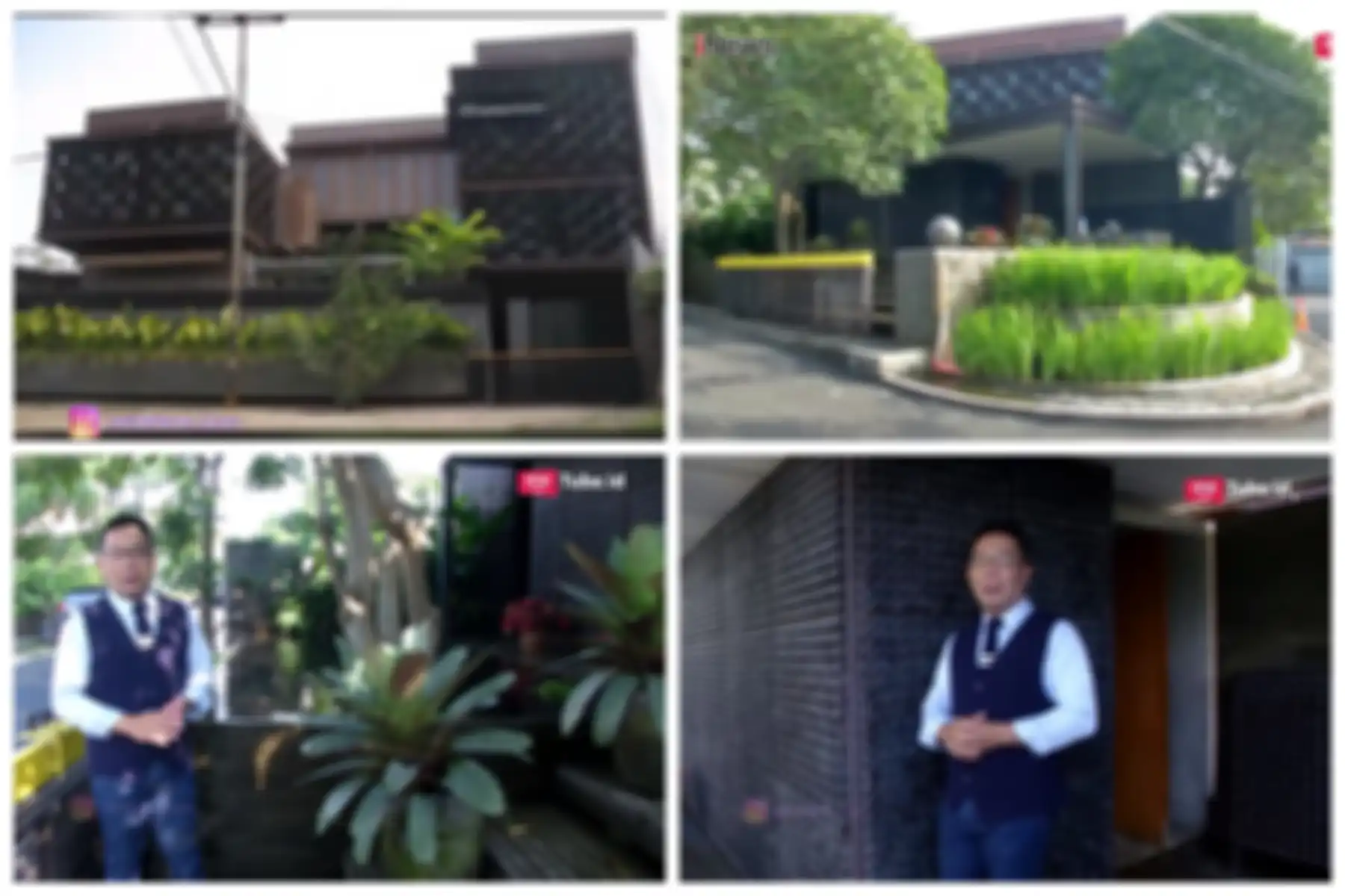 Bagian depan rumah Ridwan Kamil