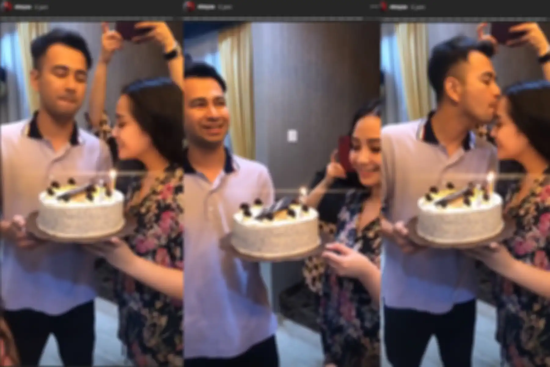 Nagita Slavina berikan hadiah spesial kue buatan sendiri untuk Raffi Ahmad