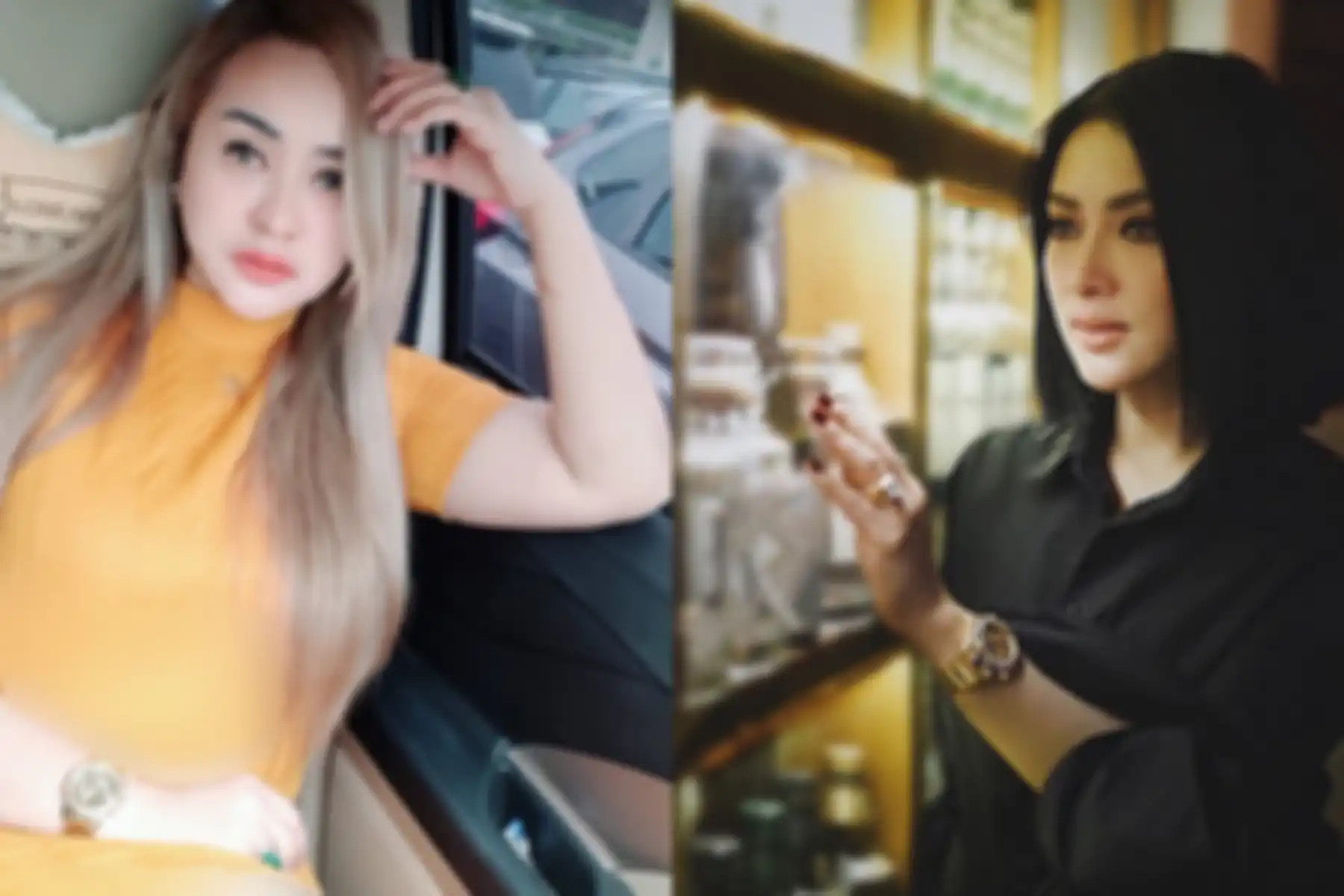 Lia dan Syahrini