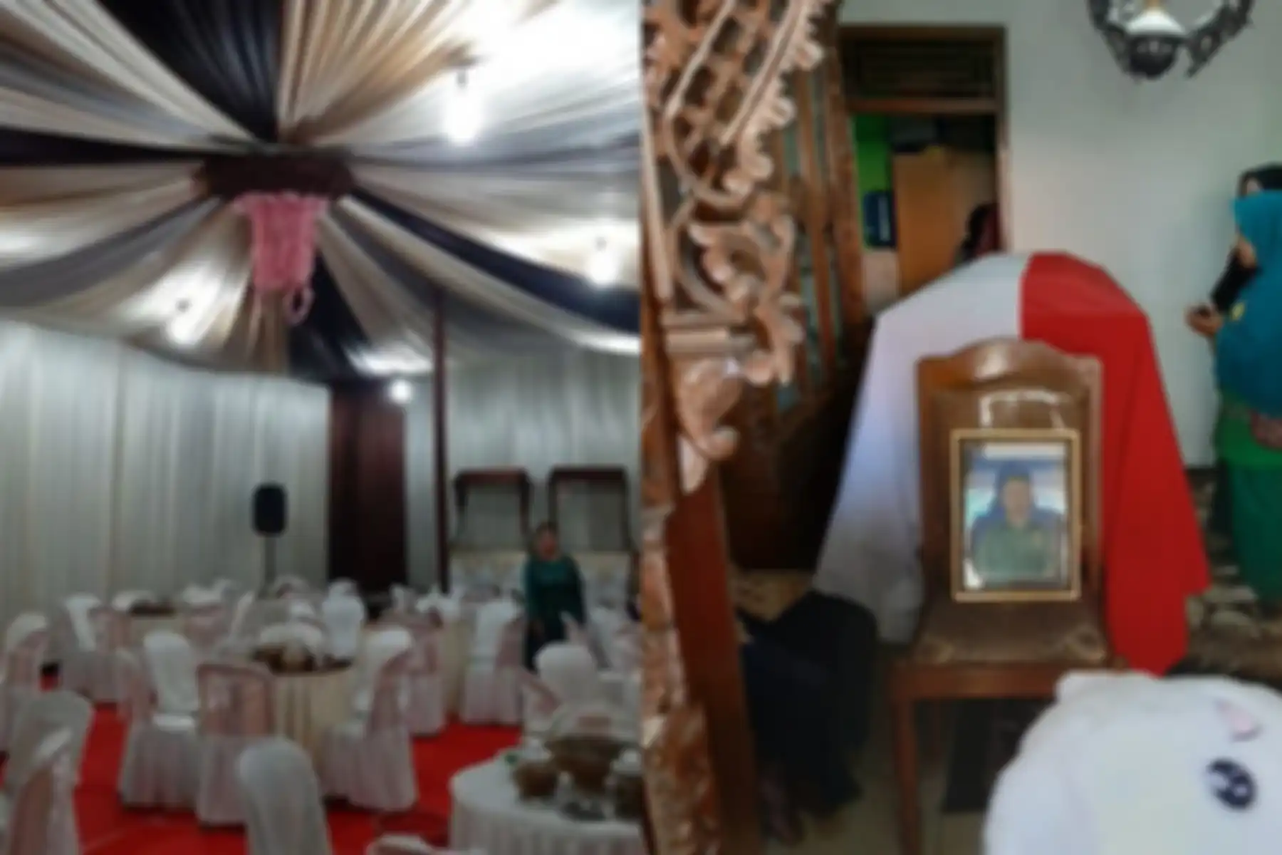 Sudah pasang tenda pernikahan, prajurit TNI ini meninggal karena kecelakaan