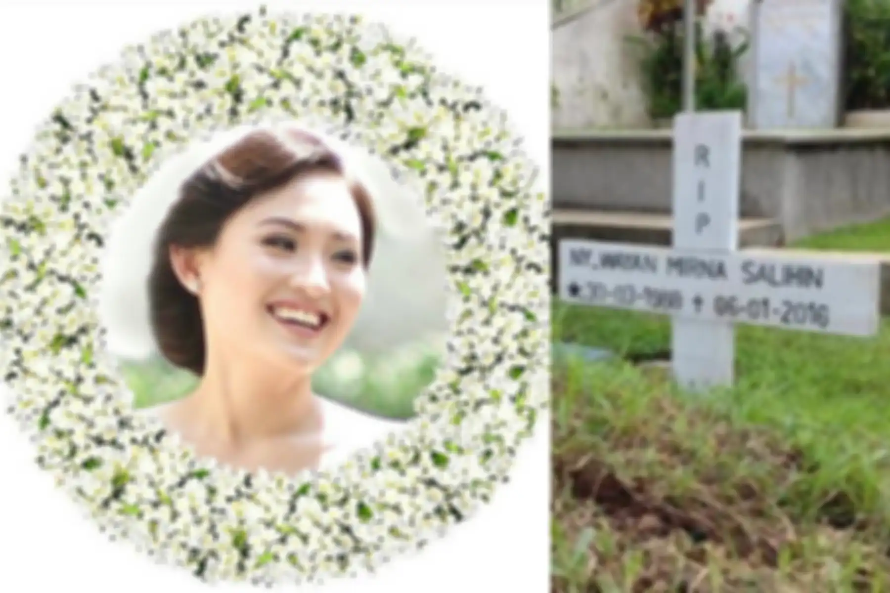 Penampakan Makam Mendiang Wayan Mirna Salihin Pasca Ayahnya Menikah Lagi