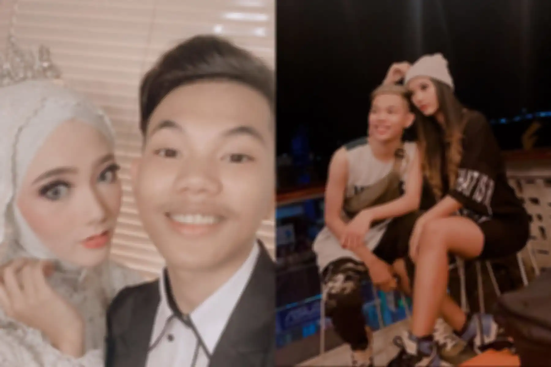 Tegar Septian dan istrinya, Sarah Sheilka