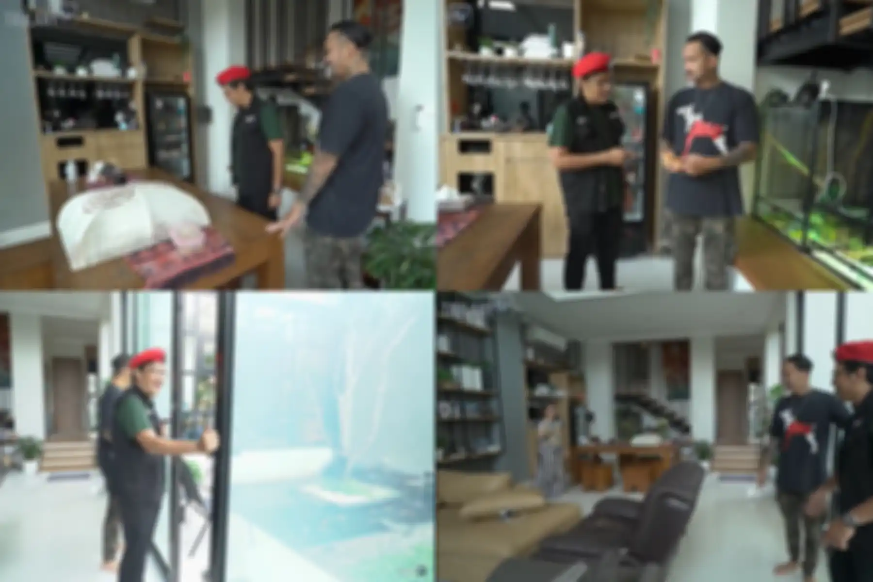 Ruang makan dan ruang keluarga