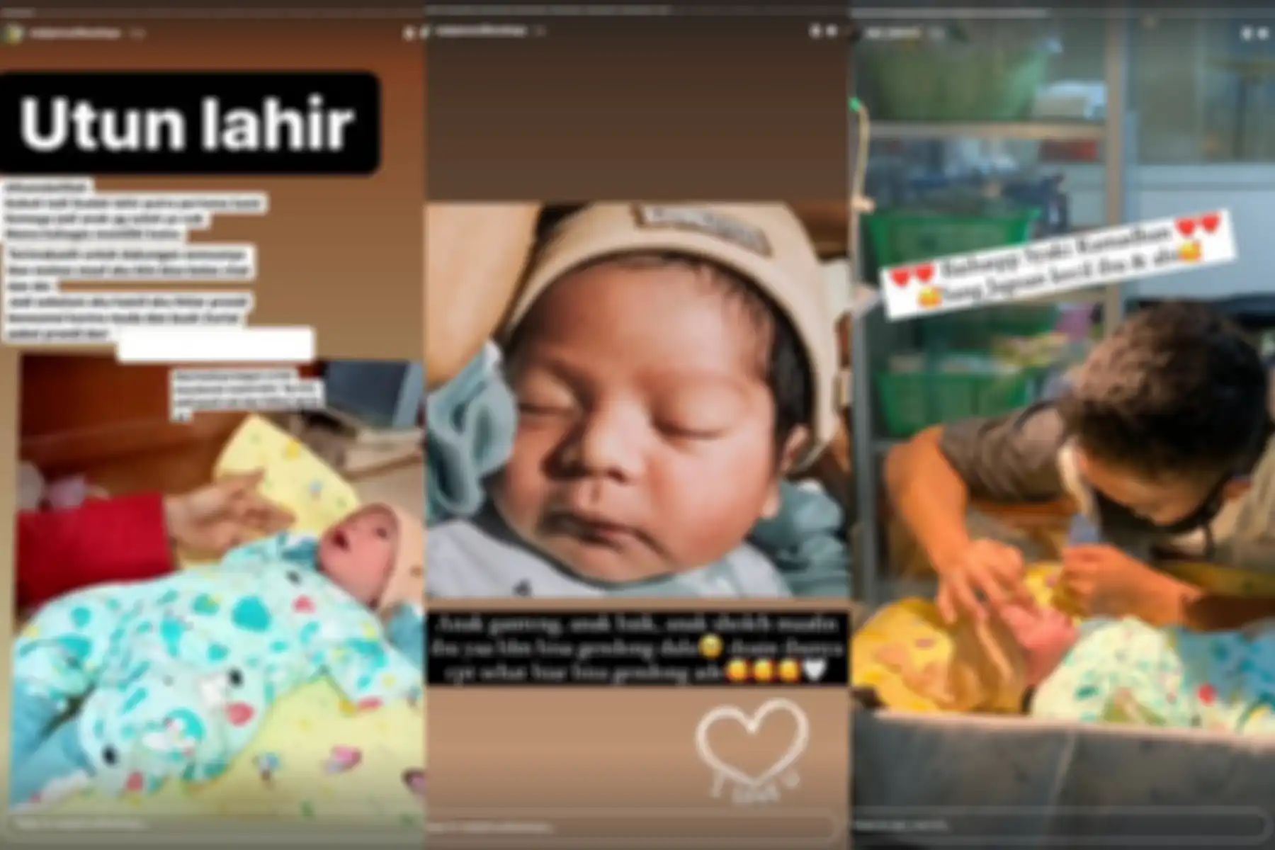 Nadya Mustika melahirkan anak pertama