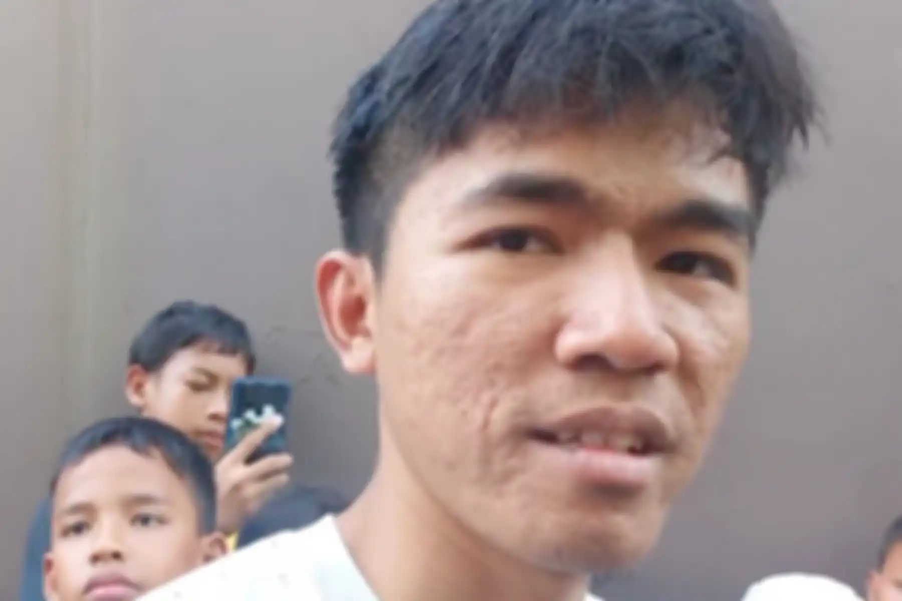 Tiko saat dijumpai Grid.ID di kediamannya kawasan Klender, Jakarta Timur.