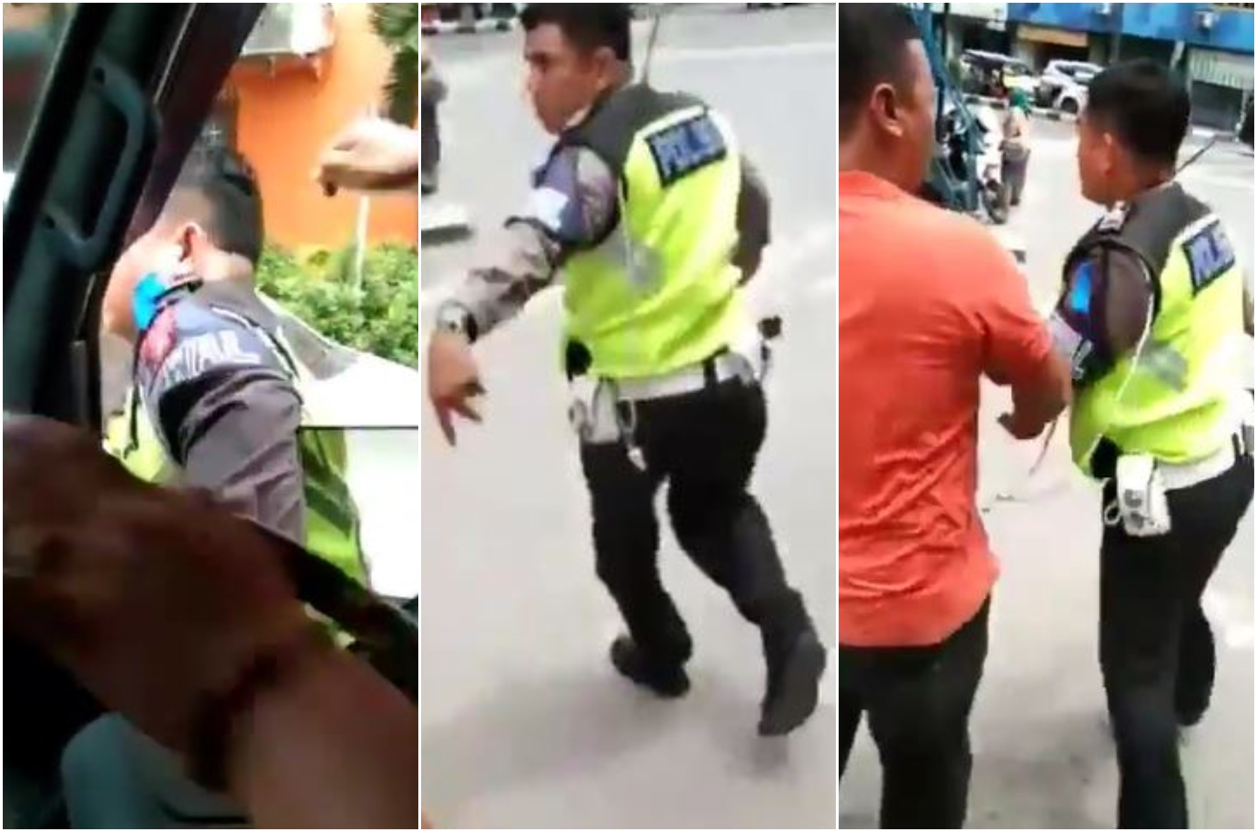 Oknum polisi marah dan paksa ambil kunci mobil ambulans