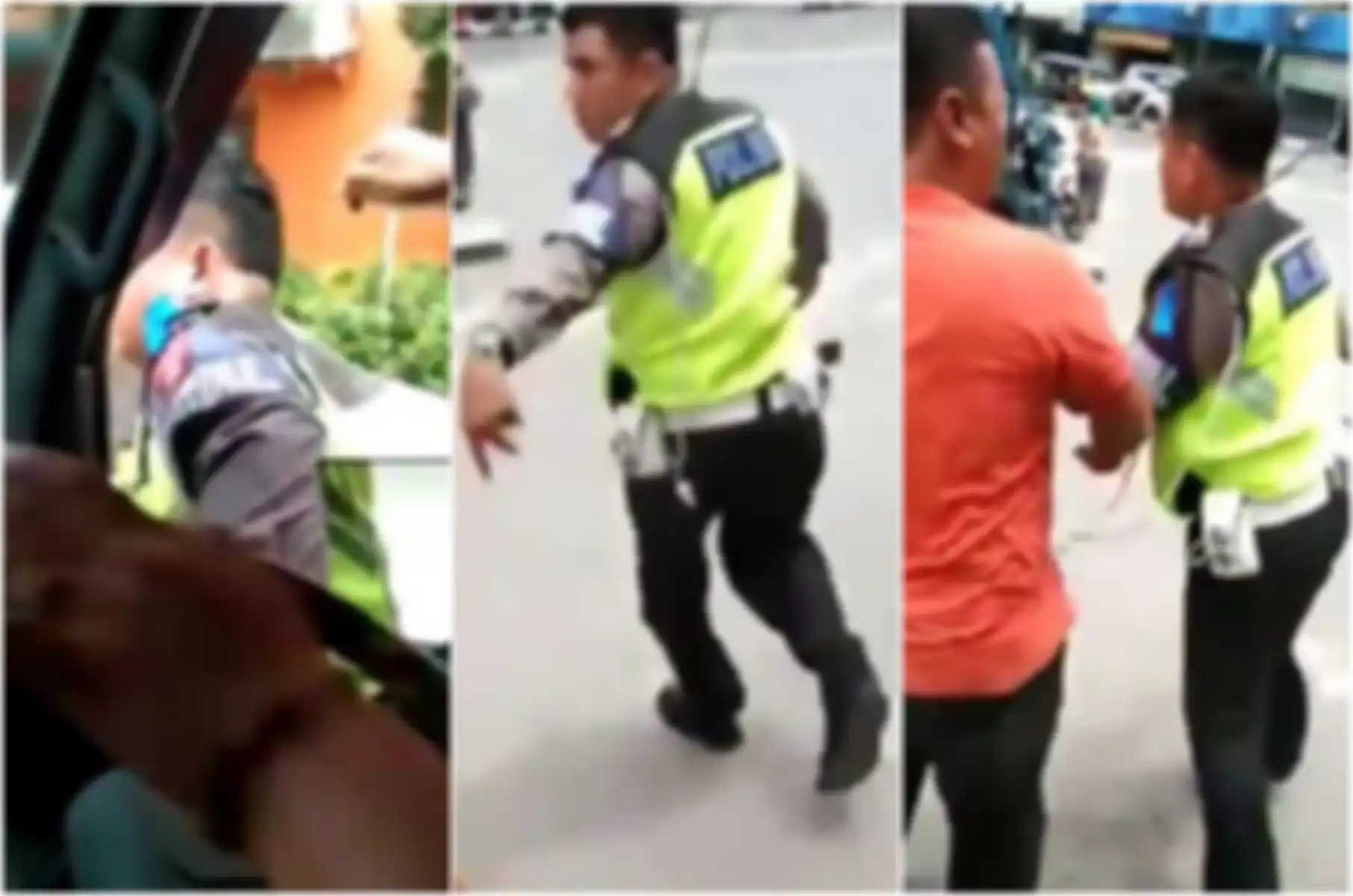 Oknum polisi marah dan paksa ambil kunci mobil ambulans