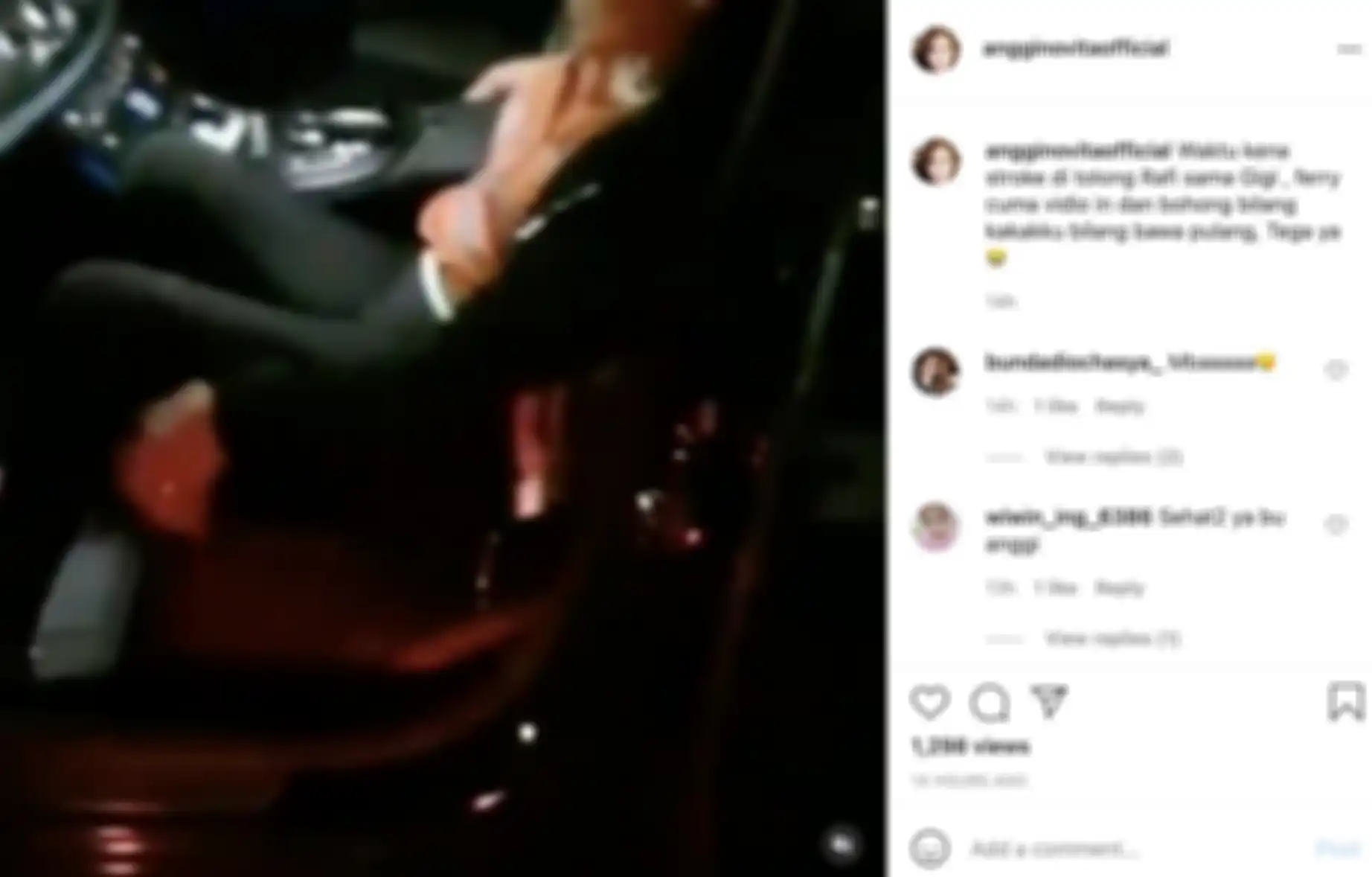 Bukti video Anggia Novita