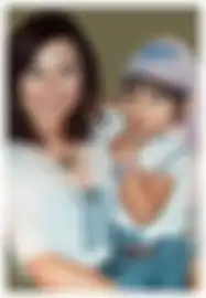 Potret Nilzam, mantan istri dan Chavia, putri dari mendiang Adi Firansyah 