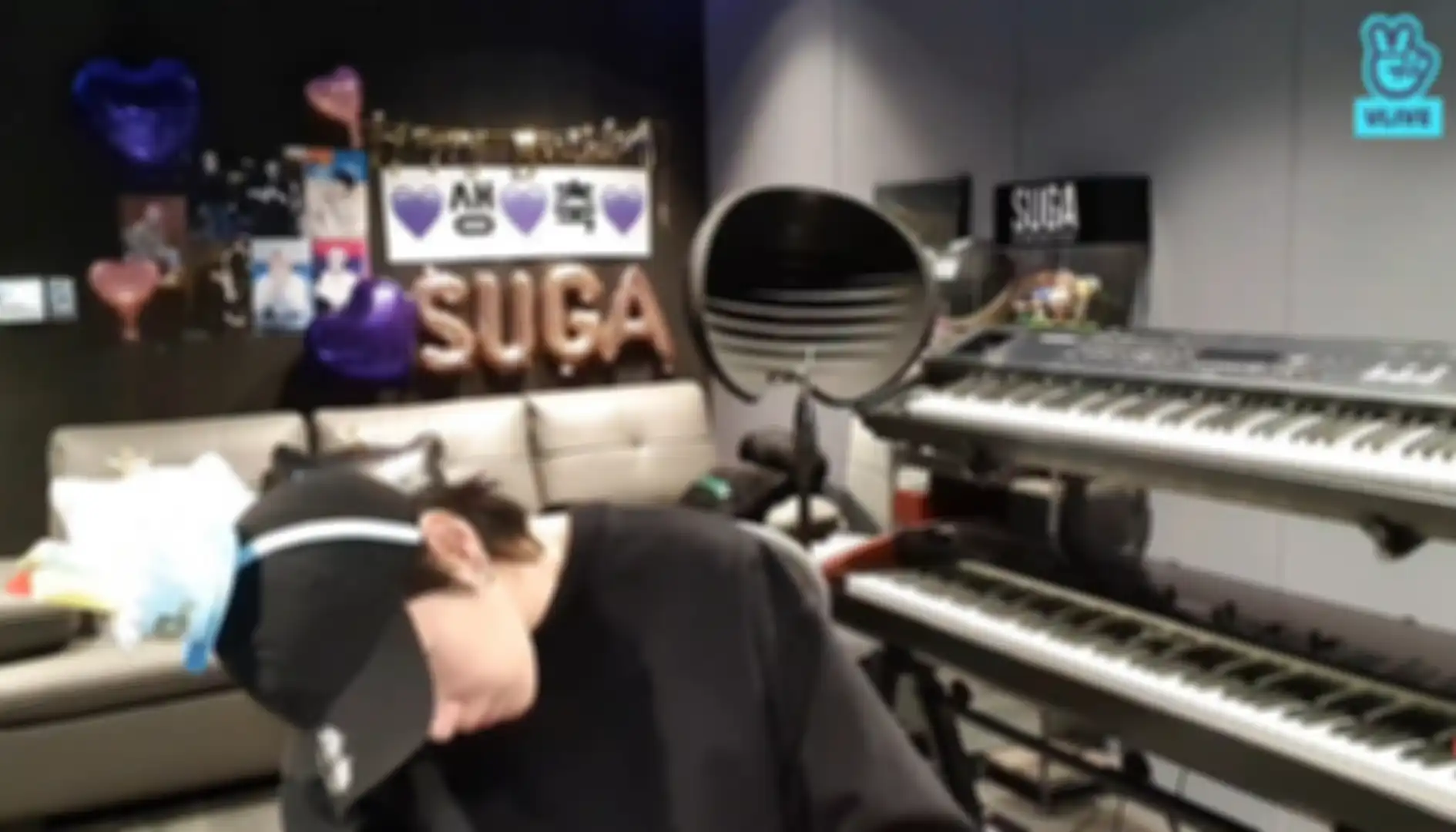 BTS Suga Siaran Langsung VLIVE