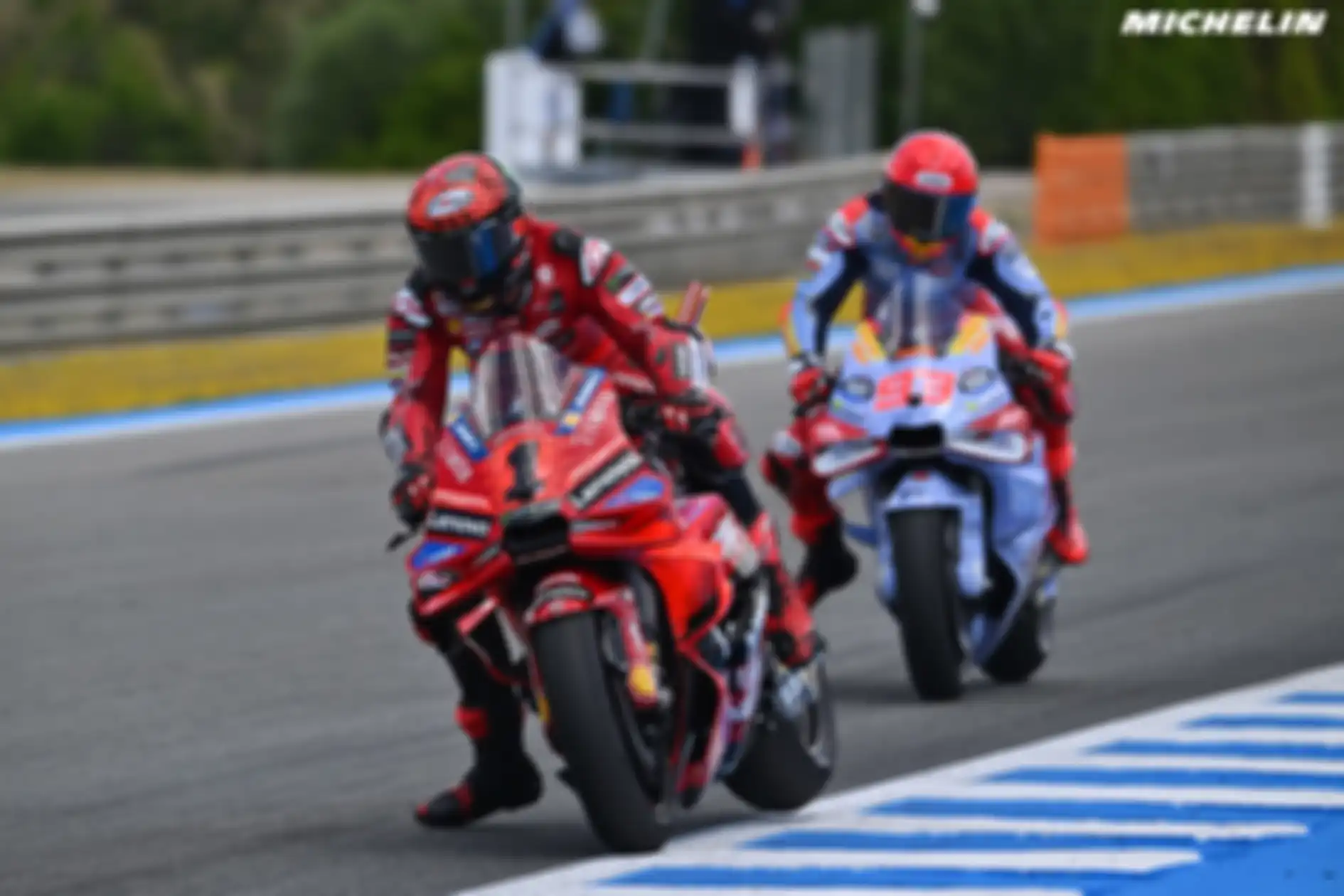 Benarkah Marc Marquez mulai kalah motor dari Pecco Bagnaia?