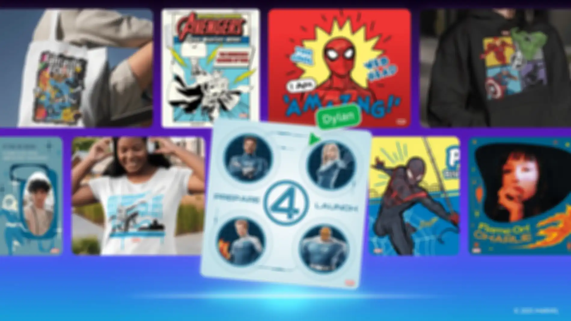 template marvel di canva