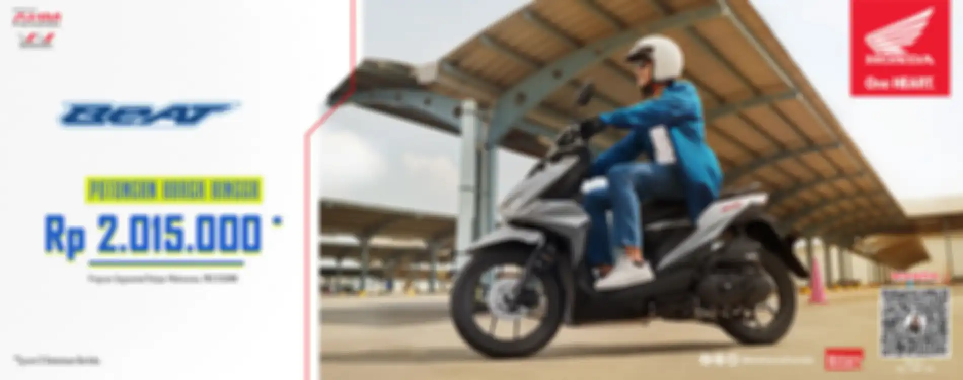 Program diskon motor baru Honda BeAT